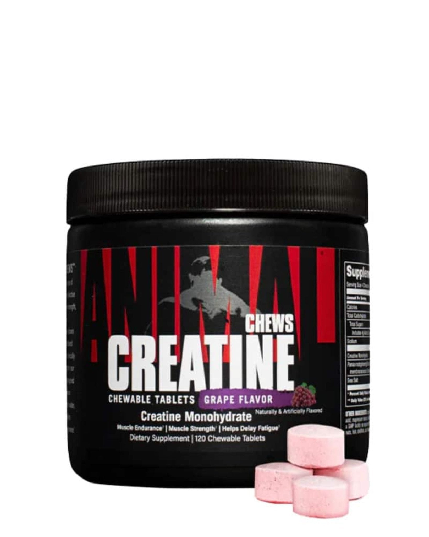 Creatina Masticabila , Universal Nutrition Creatine Chews – 120 tablete