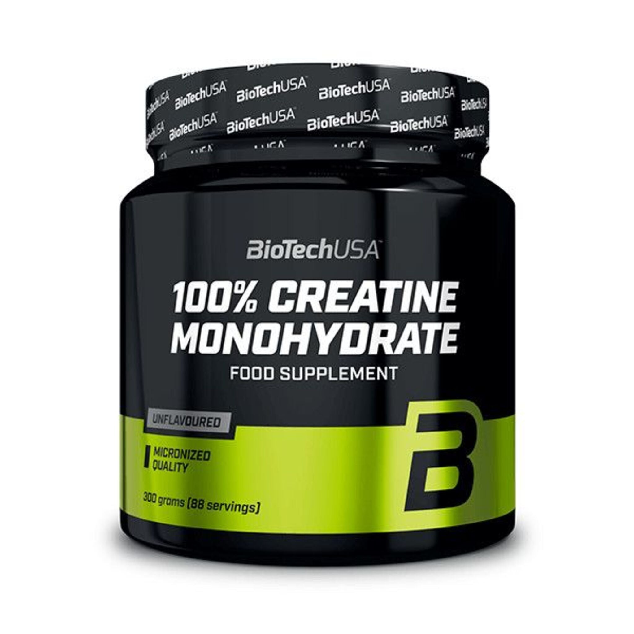 Creatina Monohidrata, BioTechUSA, 100% Micronized Creatine Monohydrate, 300g - Magazin online suplimente alimentare - gym-stack.ro