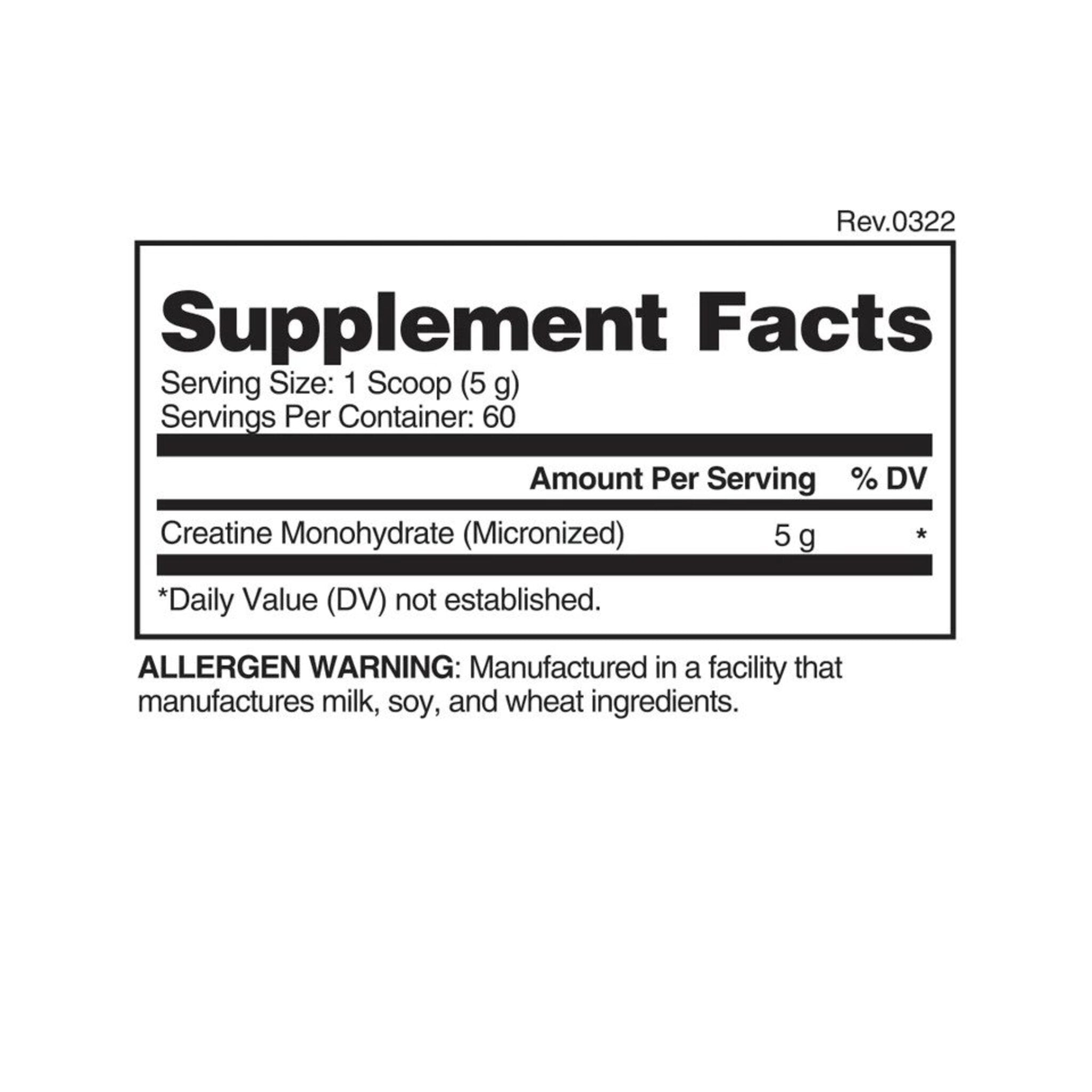 Creatina Monohidrata, Evogen, Creatine Monohydrate, 300g
