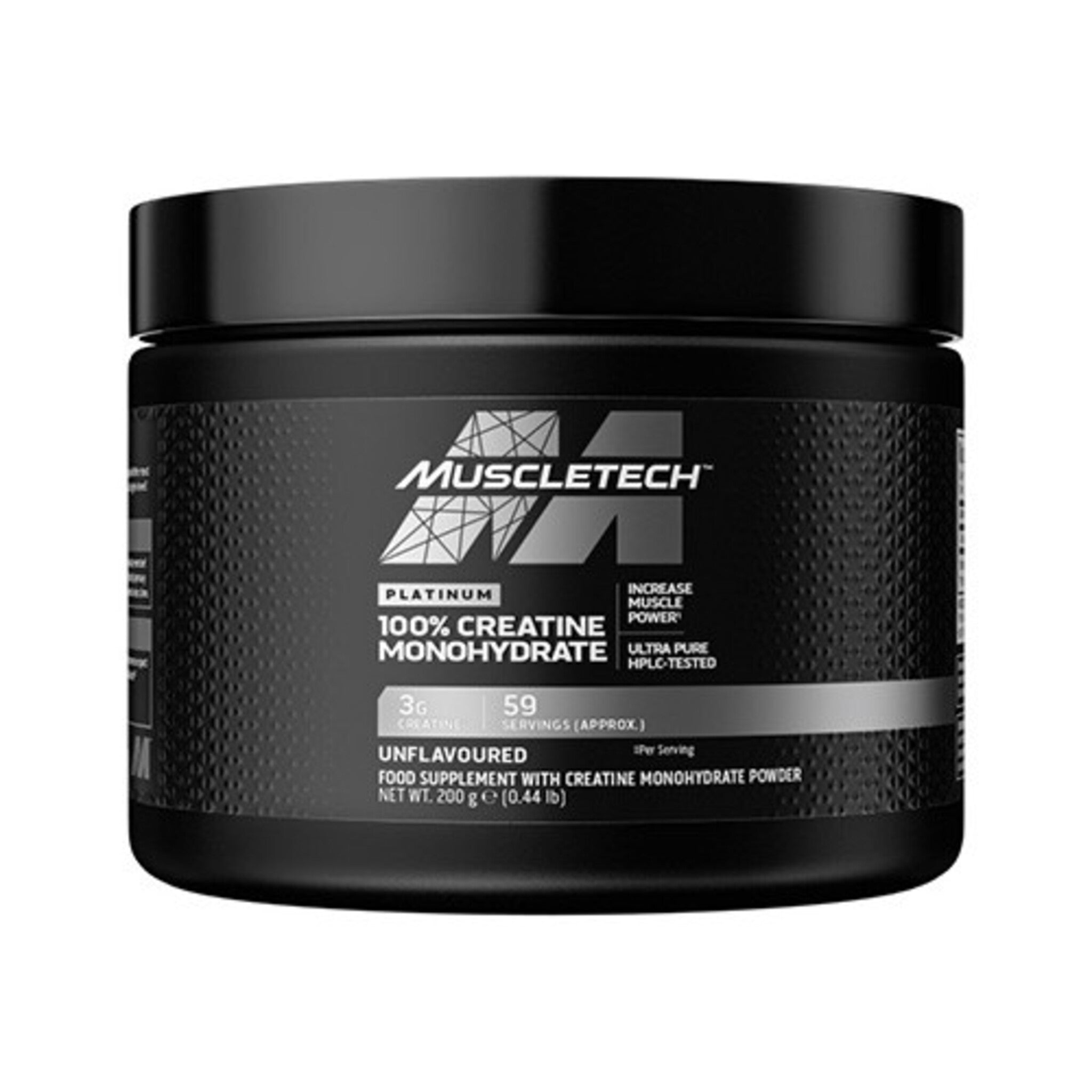 Creatina Monohidrata, Muscletech Platinum 100% Creatine Monohydrate, 200g