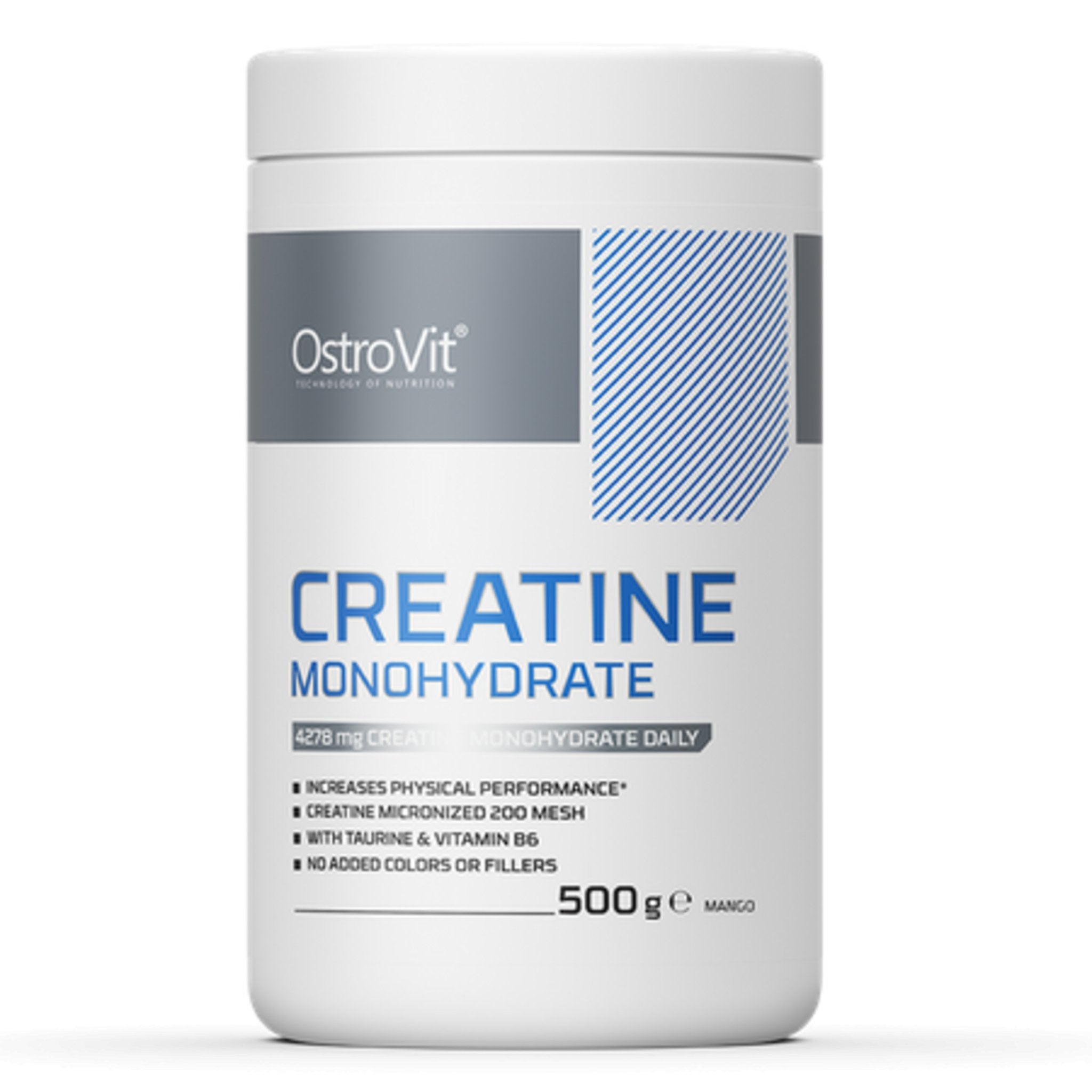 Creatina Monohidrata, OstroVit, Creatine Monohydrate, 500 g