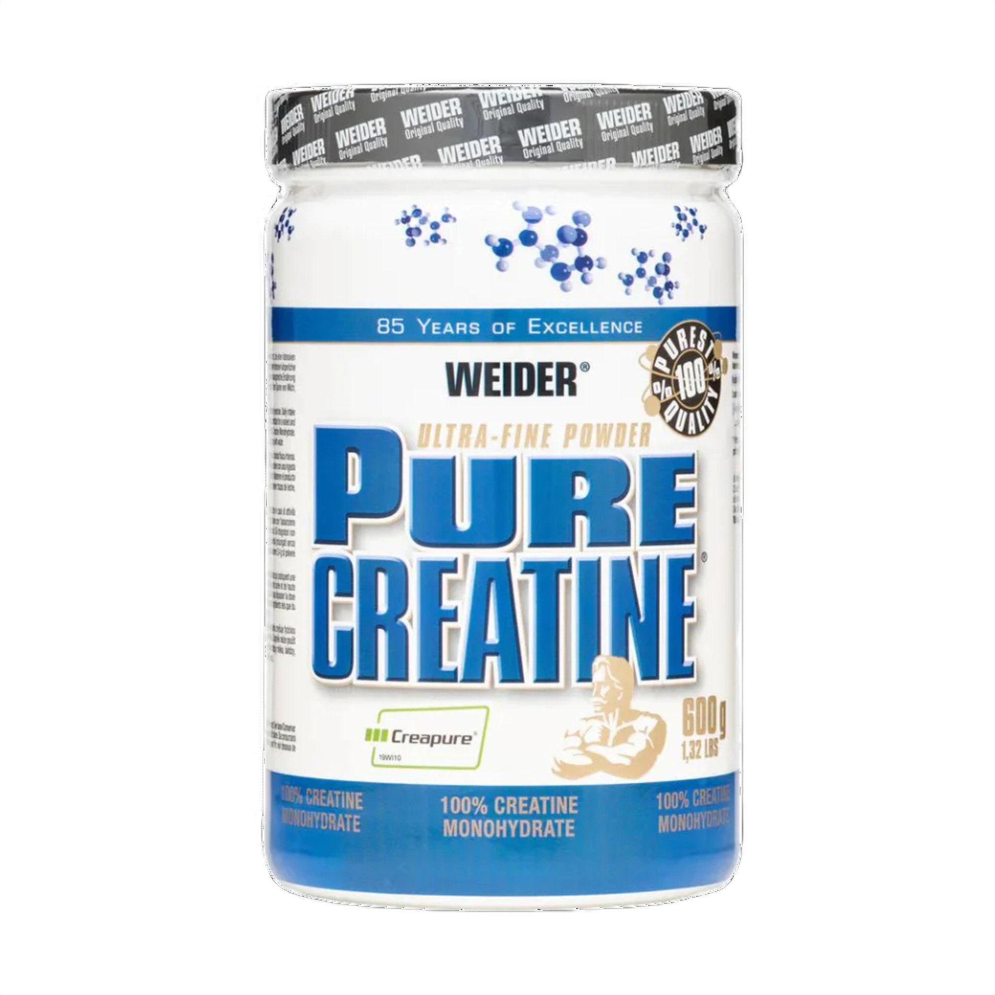 Creatina Monohidrata, Weider, Creapure Creatine Monohydrate, 600g