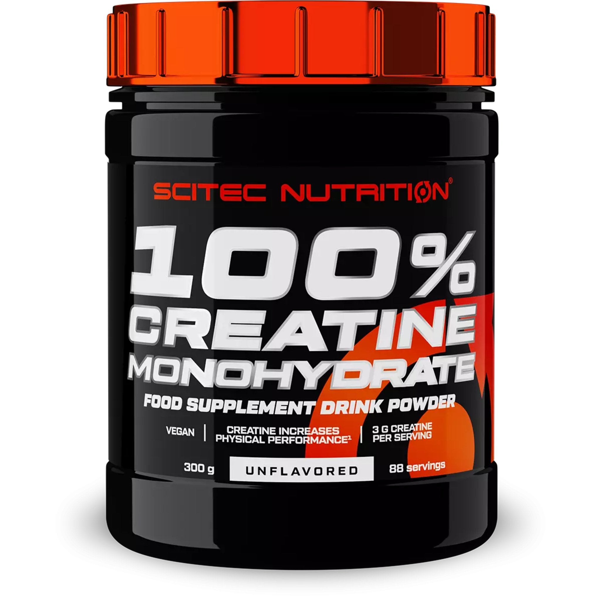 Creatina monohidrata, Scitec Nutrion, 100% Creatine Monohydrate, 300g - Magazin suplimente nutritive - gym-stack.ro