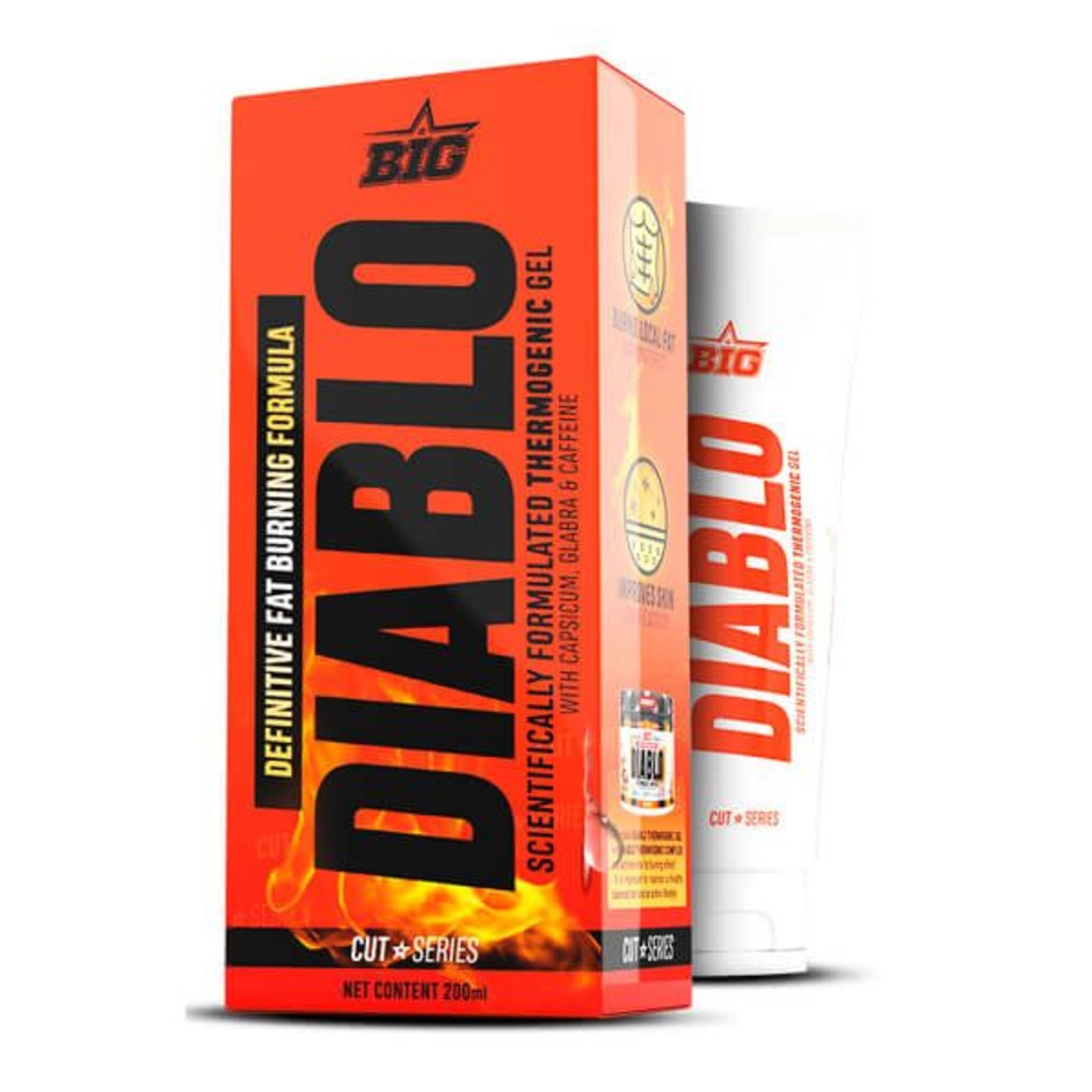 Crema termogenica , Big Diablo gel 200ml
