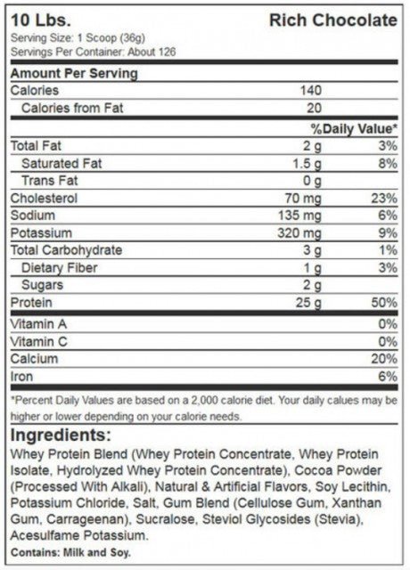 Dymatize Elite 100% Whey Protein 900g