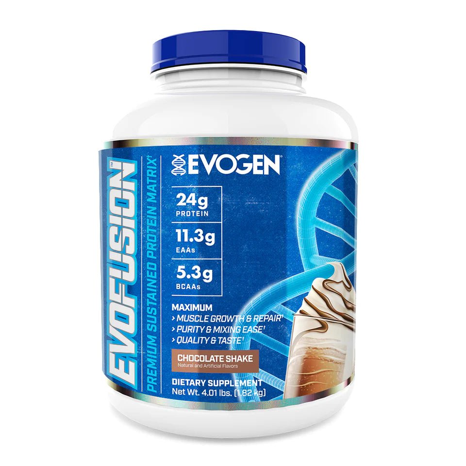Proteina din Zer, Evogen, EvoFusion, Premium Sustained Protein Matrix, 2090g