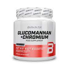 Glucomannan + Chromium BiotechUSA 225g