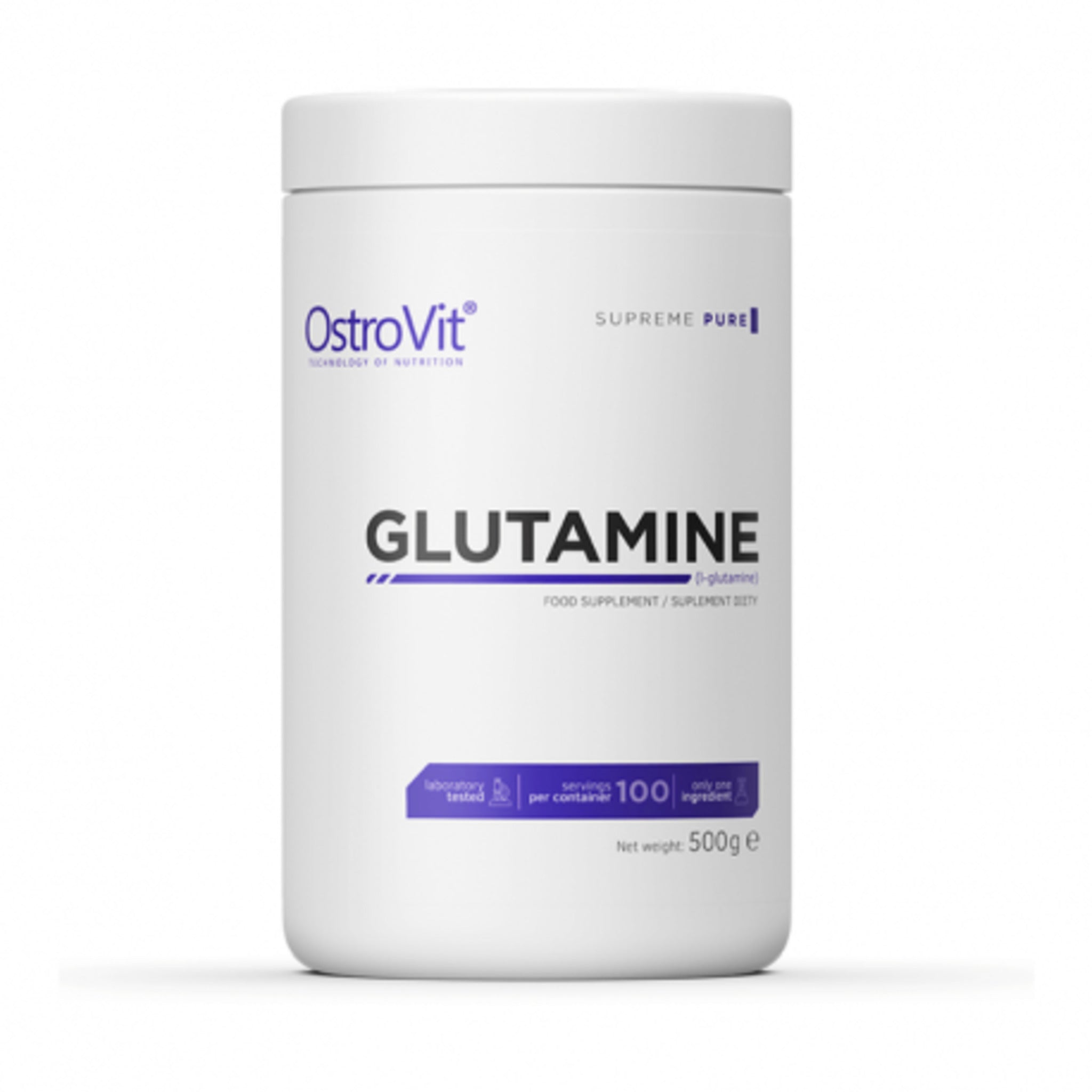 Glutamina, OstroVit Glutamine, 500 g