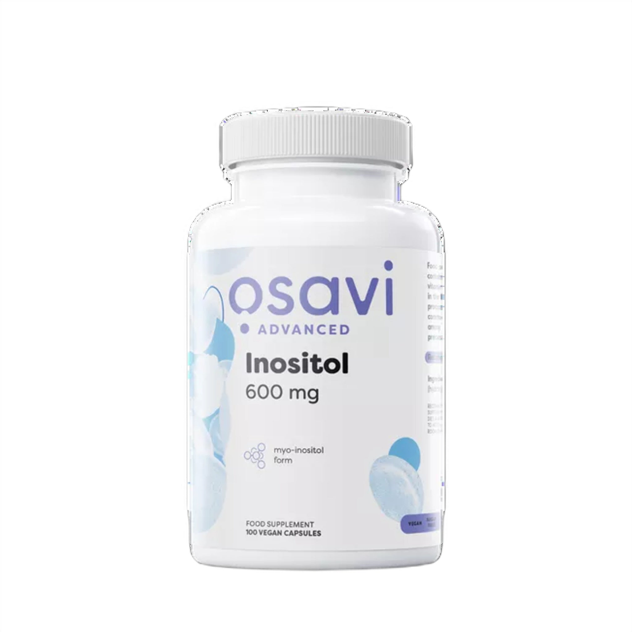Inozitol, Osavi, Inositol 600mg, 100veg caps