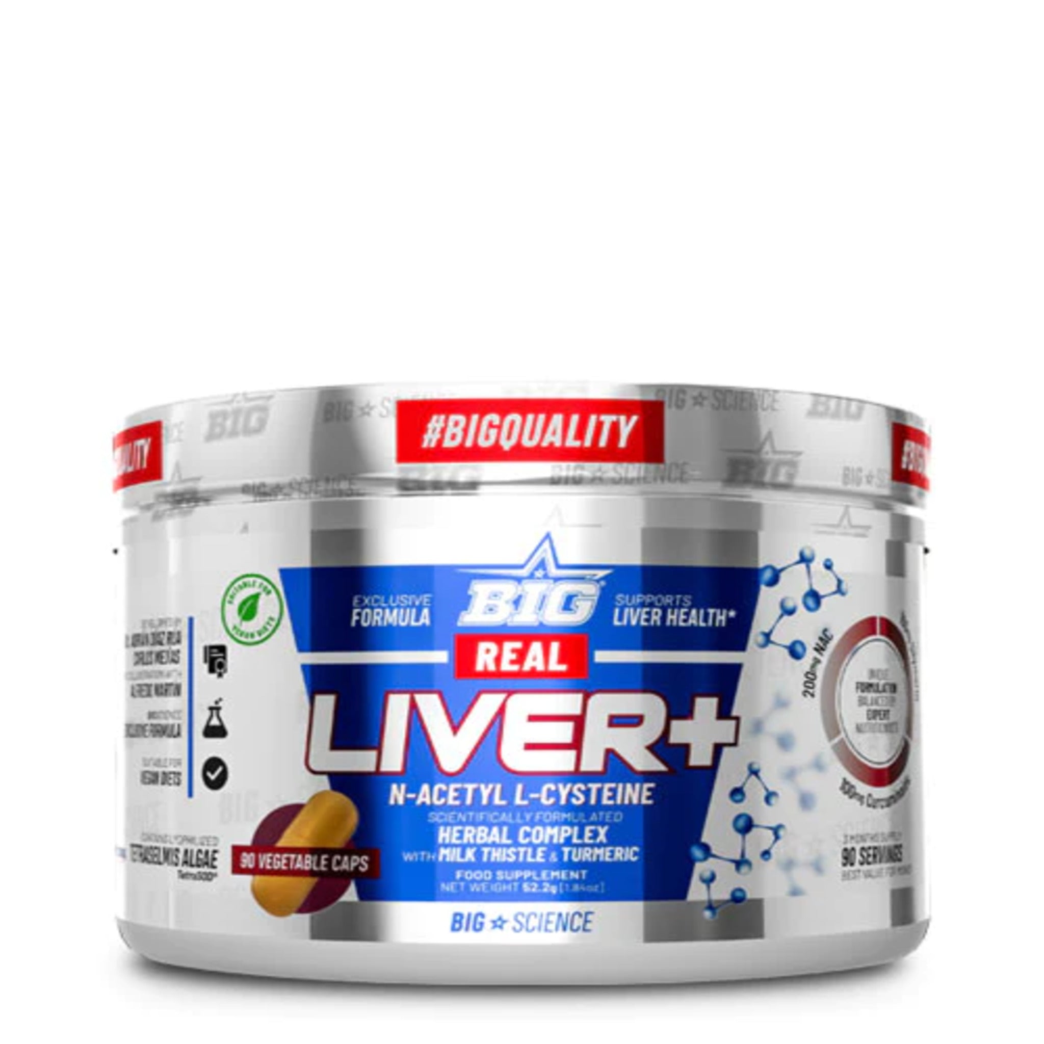 Liver+, Big Liver+, 90 veg caps