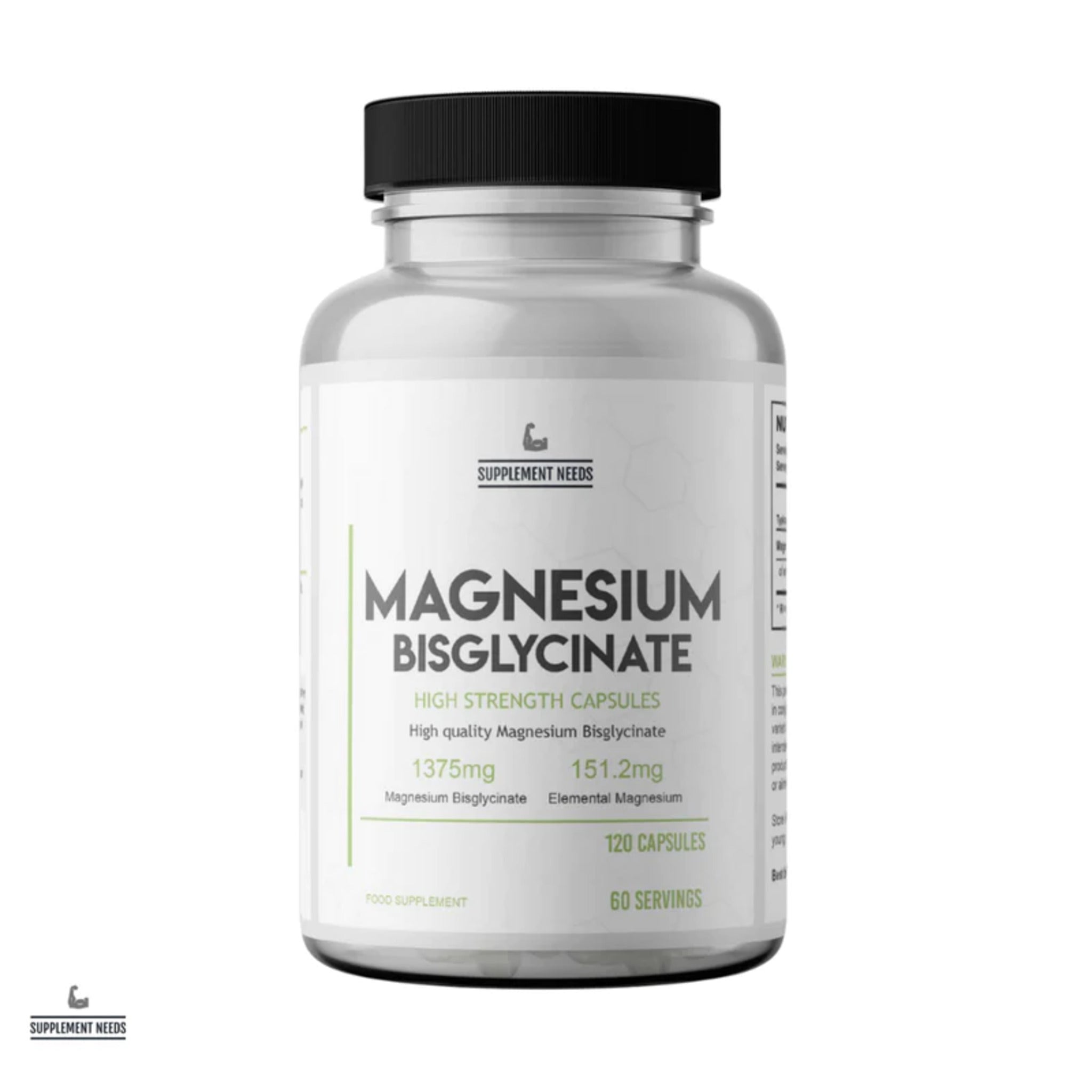 Magneziu Bisglicinat, Supplement Needs Magnesium Bisglycinate, 120 caps