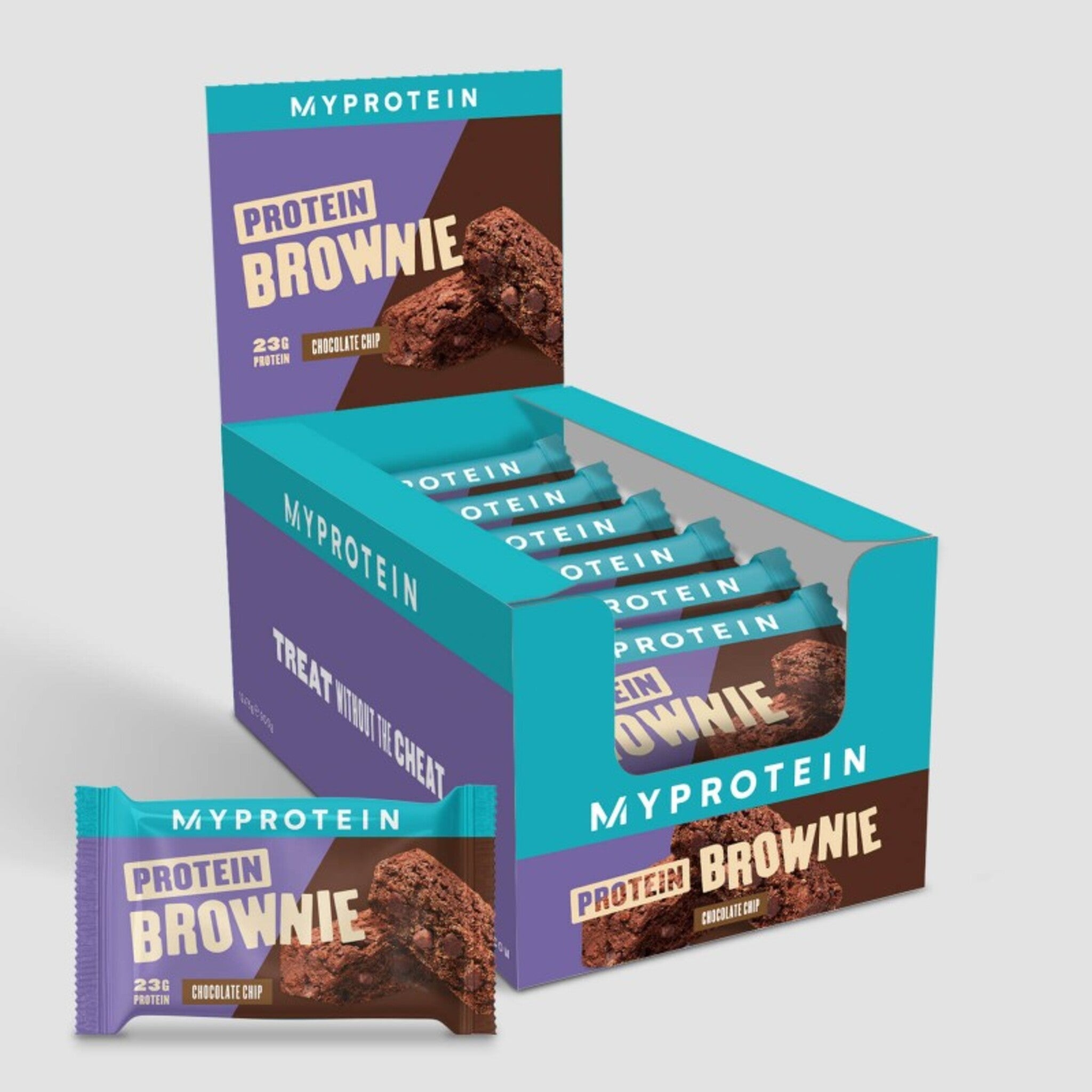 Baton Brownie Proteic, Myprotein, Protein Brownie, 23g