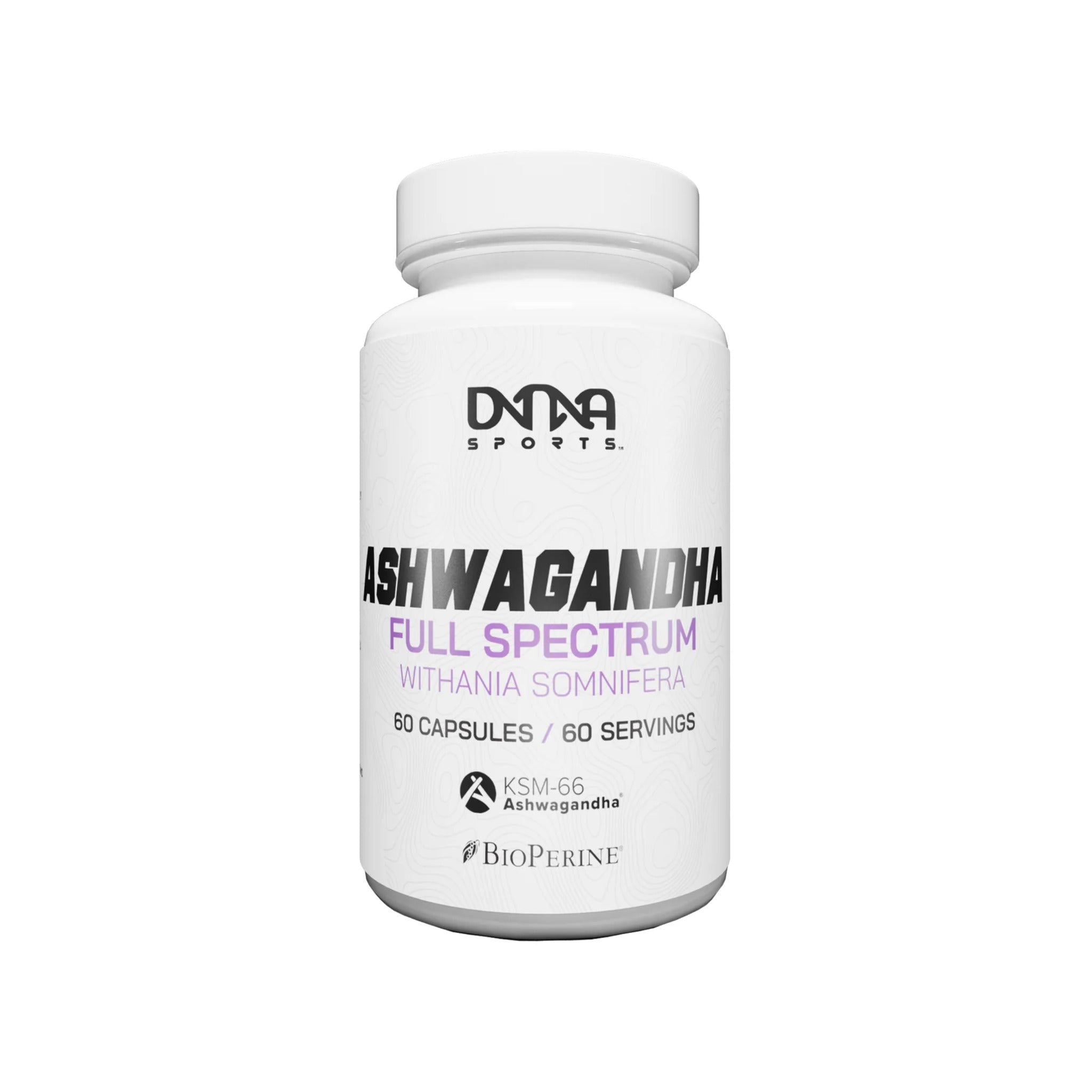Performanta Sportiva, DNA Sports Ashwagandha, 60 caps - Magazin suplimente sportive - gym-stack.ro