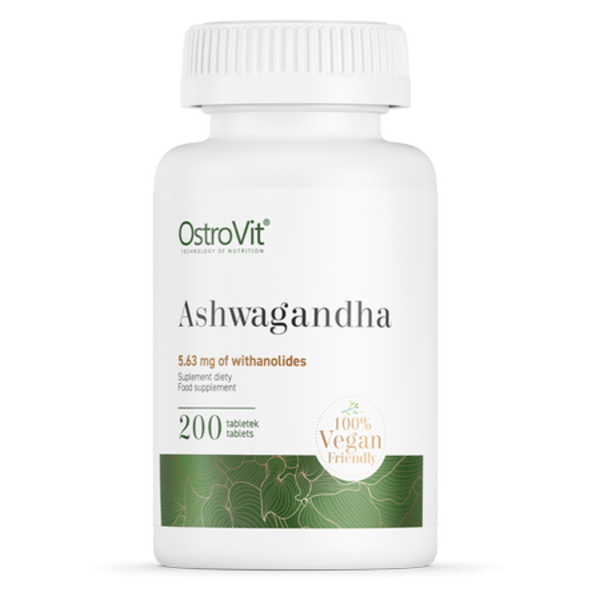 Performanta Sportiva, OstroVit Ashwagandha, 200caps