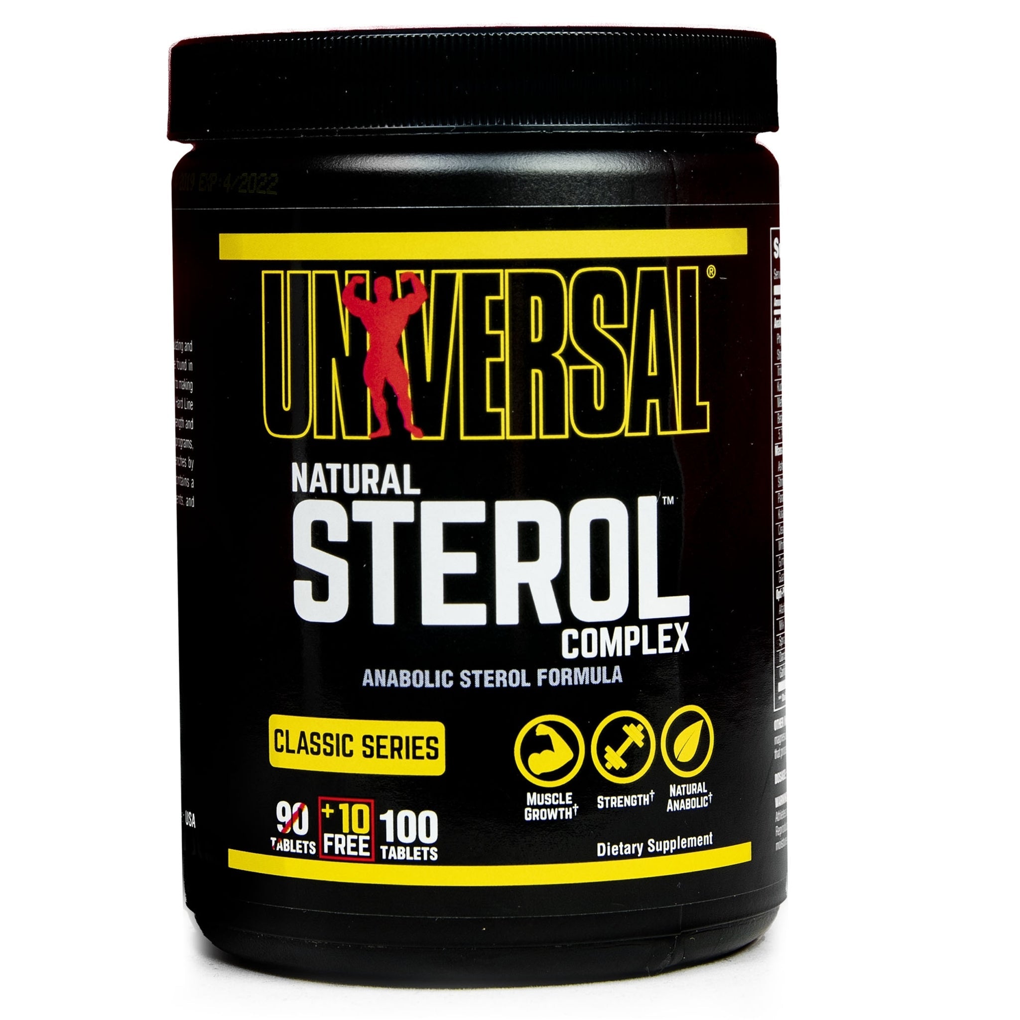 Performanta sportiva, Universal, Natural Sterol Complex, 100tabs