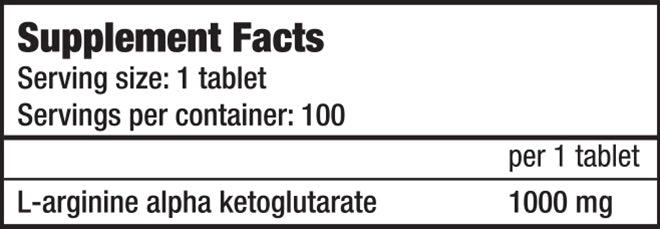 Pre-antrenament, BioTechUSA AAKG 1000, 100Tabs