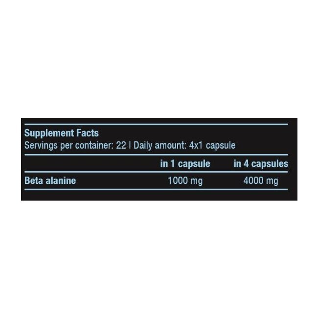 Pre-Workout, BioTechUSA, Beta Alanine, 90 Mega capsules