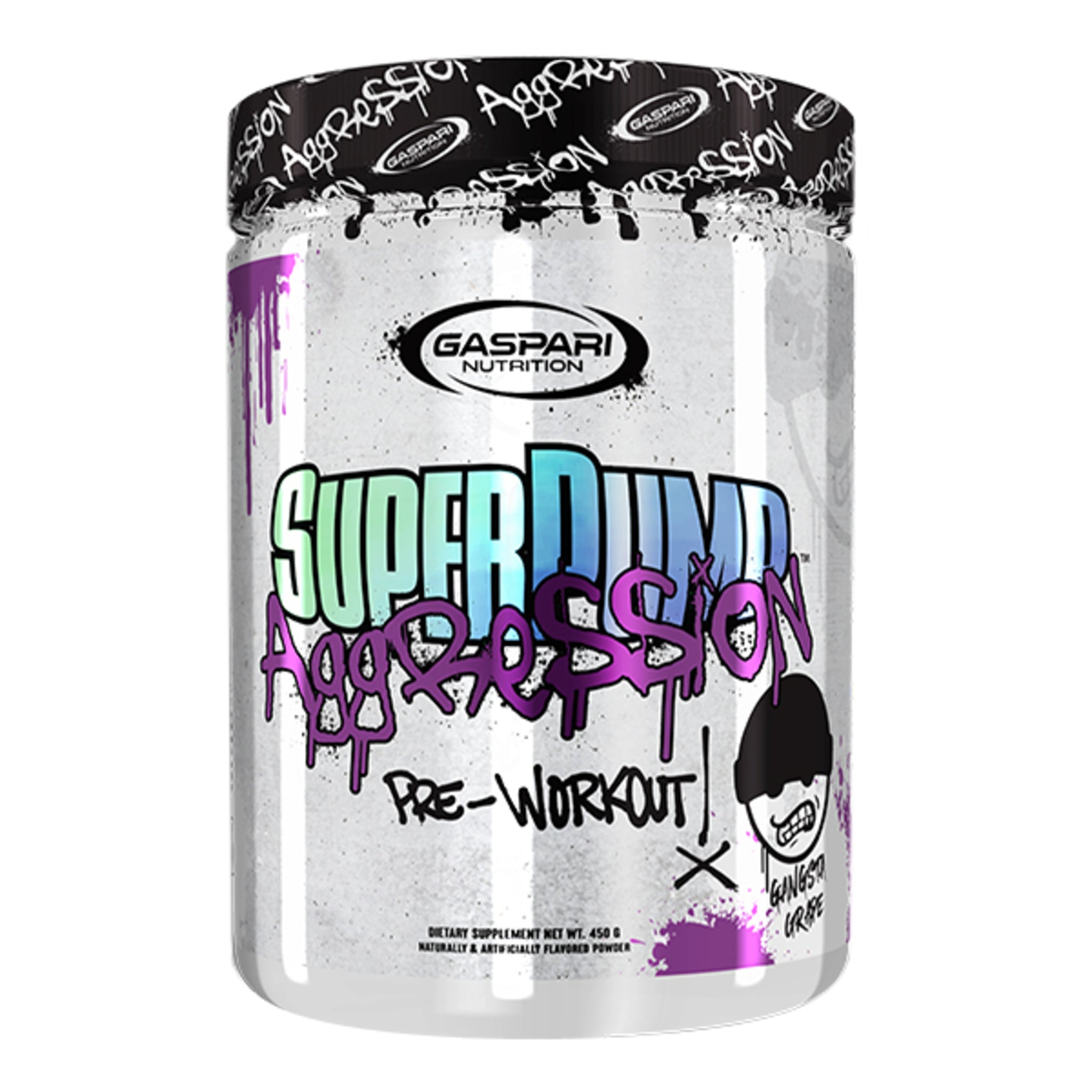 Pre-Workout, Gaspari Nutrition, SuperPump Aggression, 450g