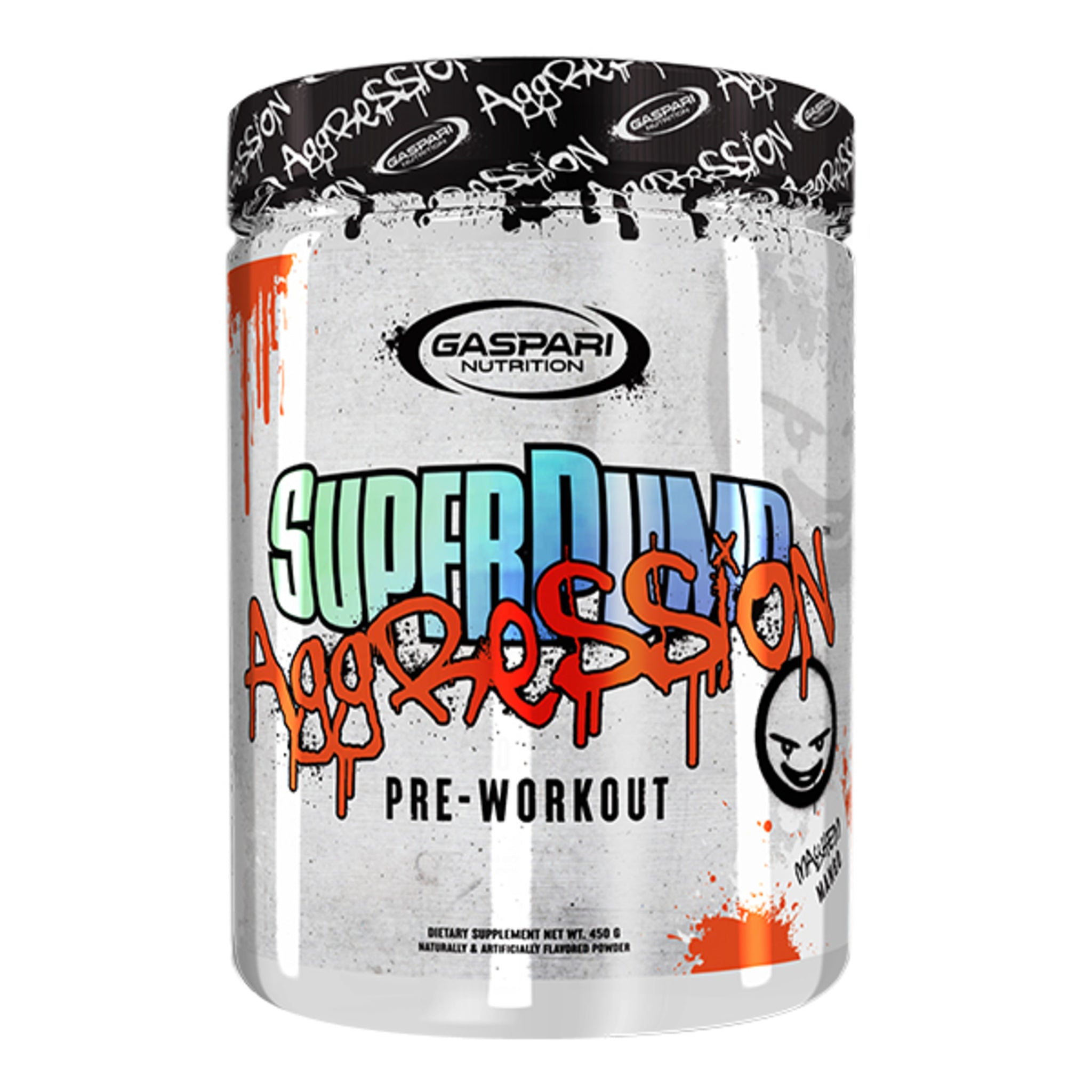 Pre-Workout, Gaspari Nutrition, SuperPump Aggression, 450g