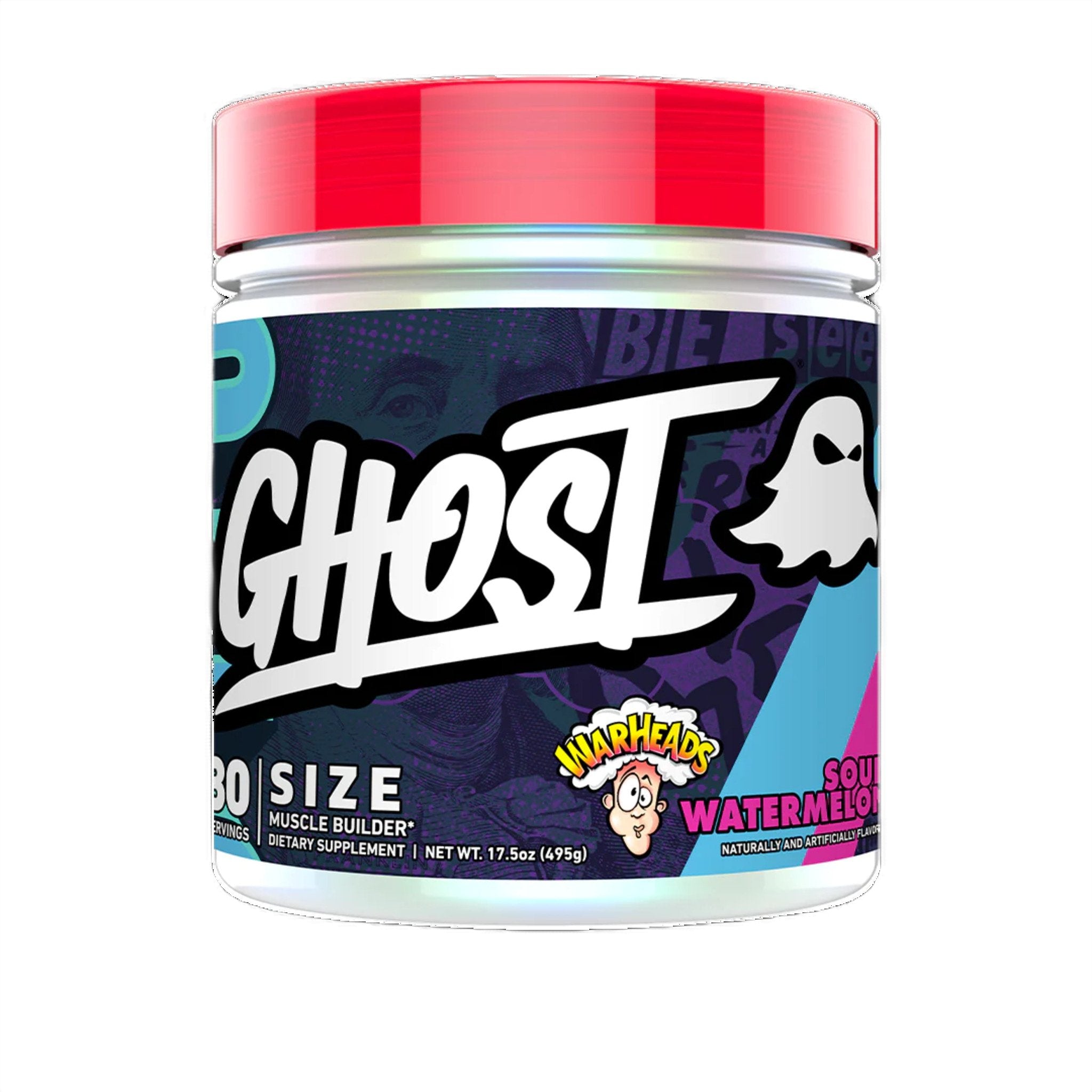 Complex Creatina, Ghost, Size Muscle Builder, 450g - Magazin online suplimente alimentare - gym-stack.ro