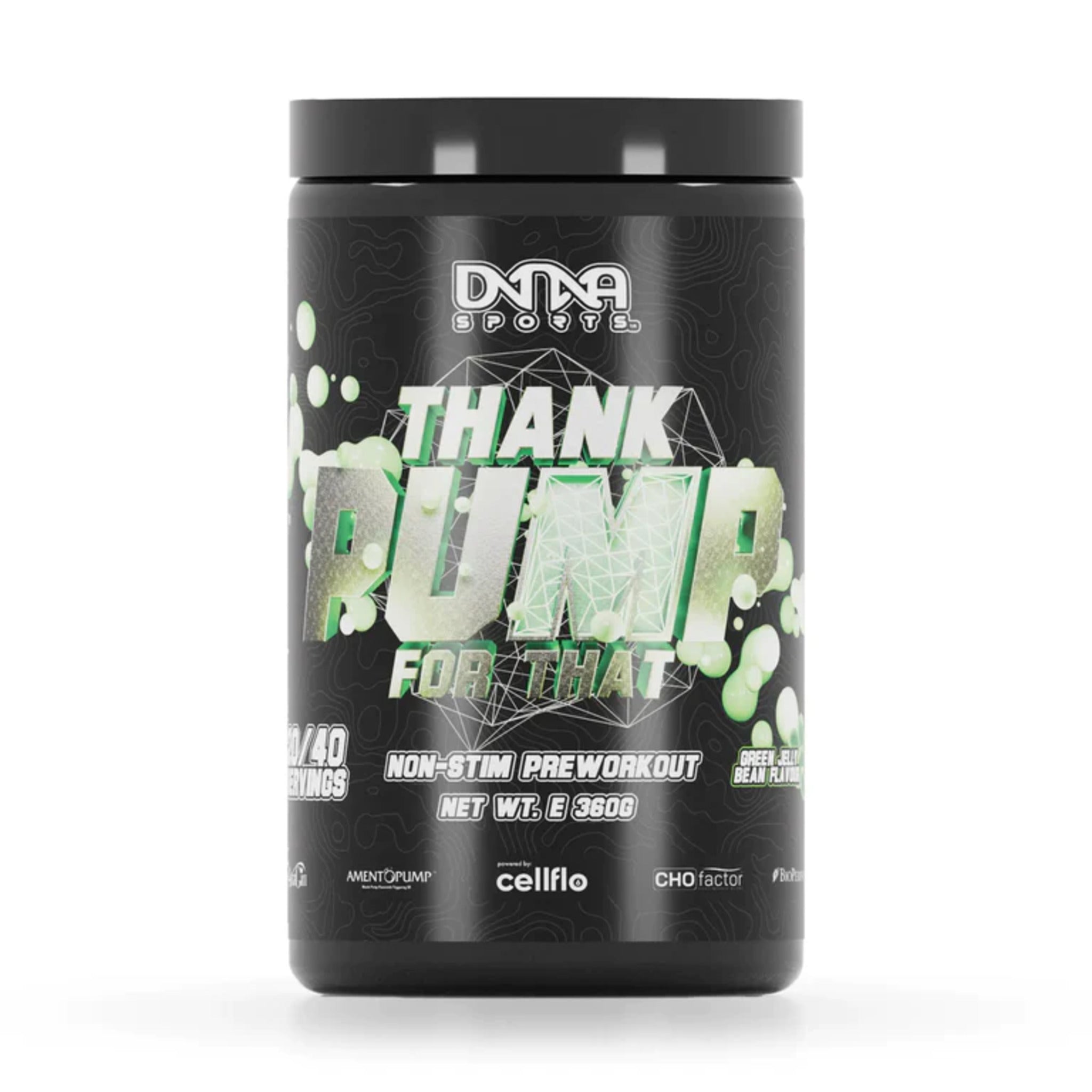 Pre-Workout, DNA Sports, Thank Pump for That, Non-Stim Pre-Workout, 360g fara cafeina - Magazin suplimente sportive - gym-stack.ro