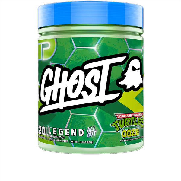 Pre-Workout, Ghost, Legend All Out x TMNT Limited Edition, 400g 20servings - gym-stack.ro
