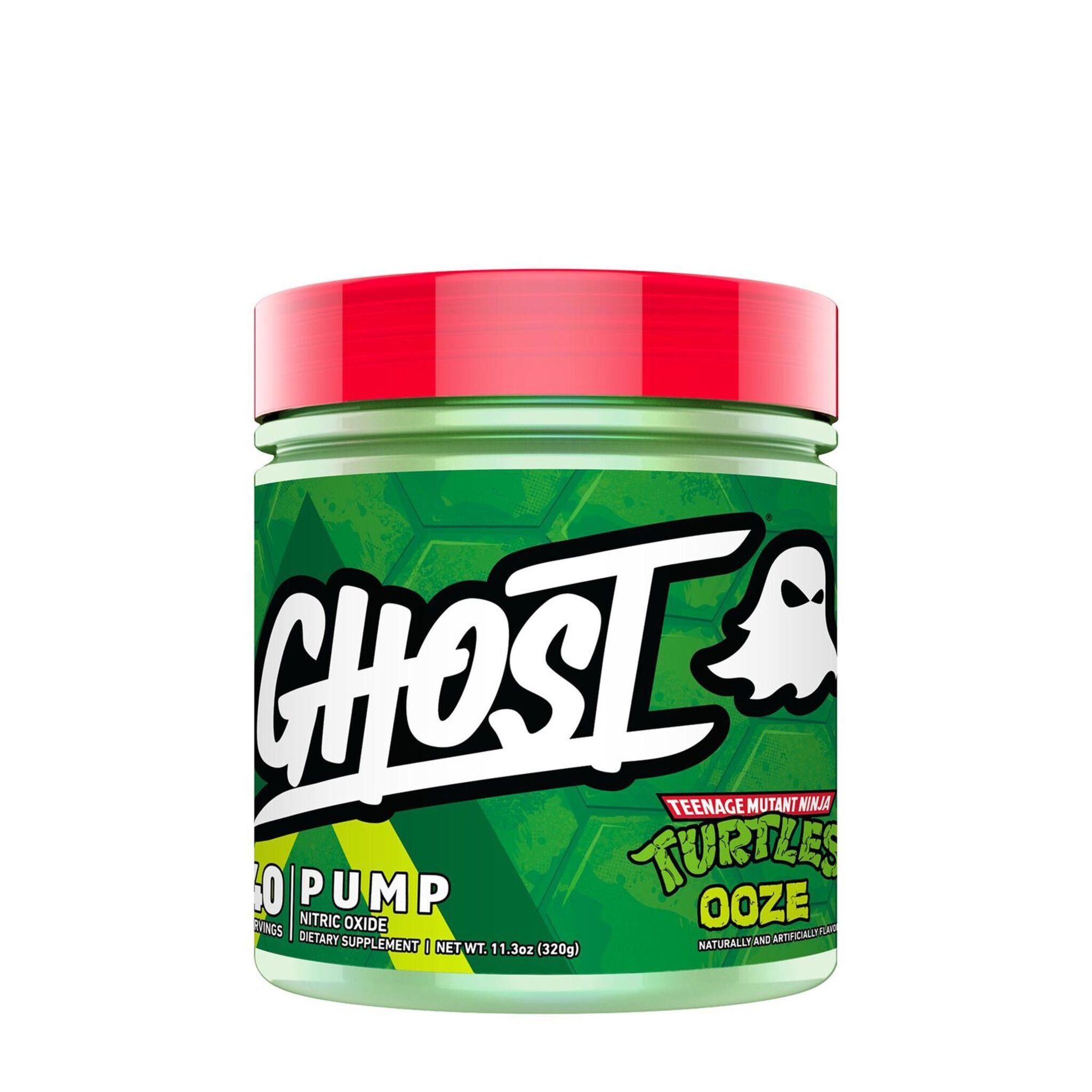 Pre-Workout, Ghost, Pump x TMNT Limited Edition, 320g
