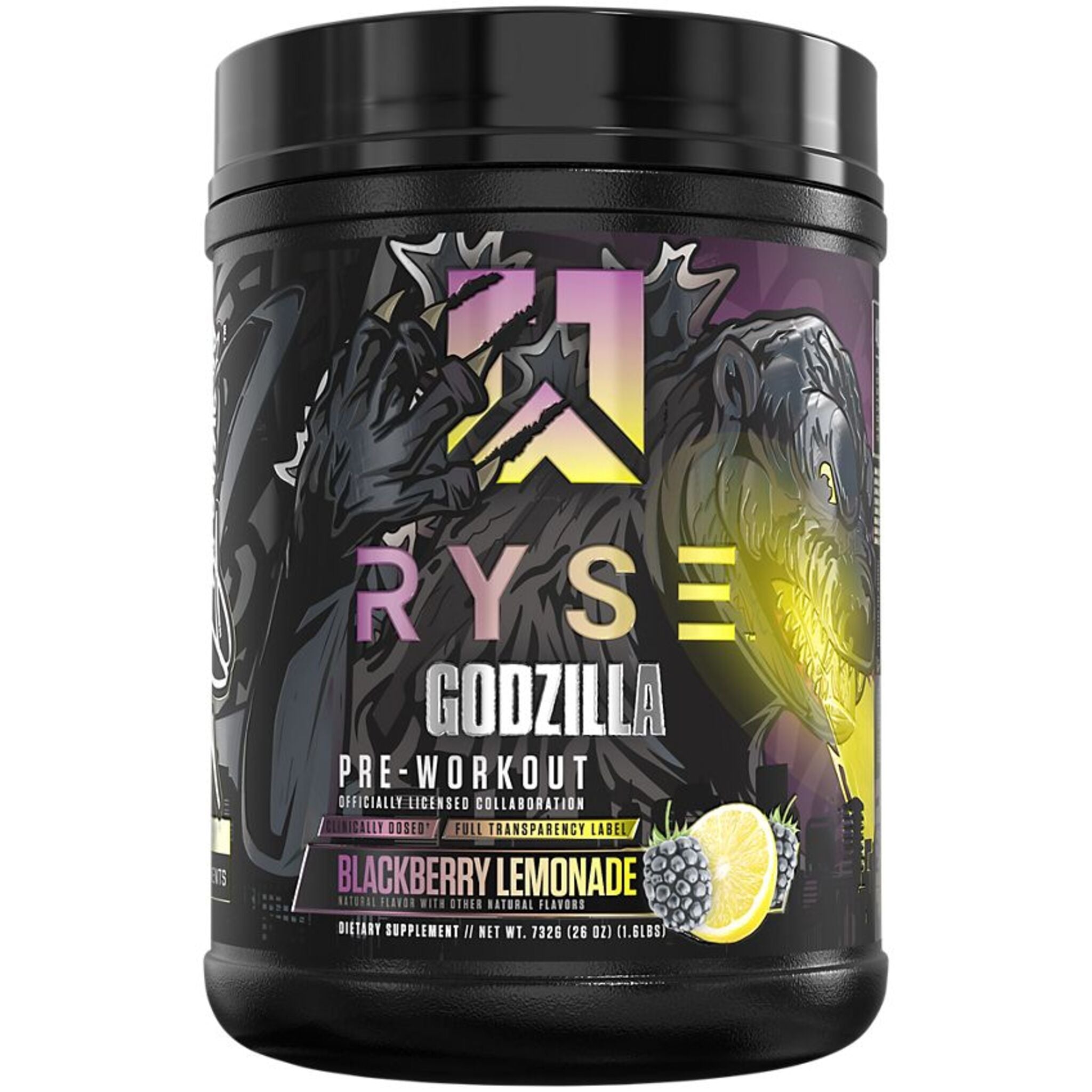 Pre-Workout, Ryse, Godzilla, 792g