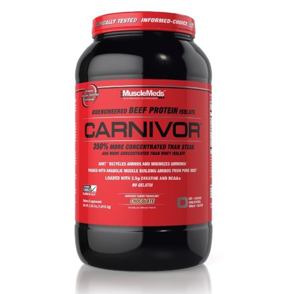 Proteina din Carne de Vita Izolata, MuscleMeds, Carnivor, 1000g