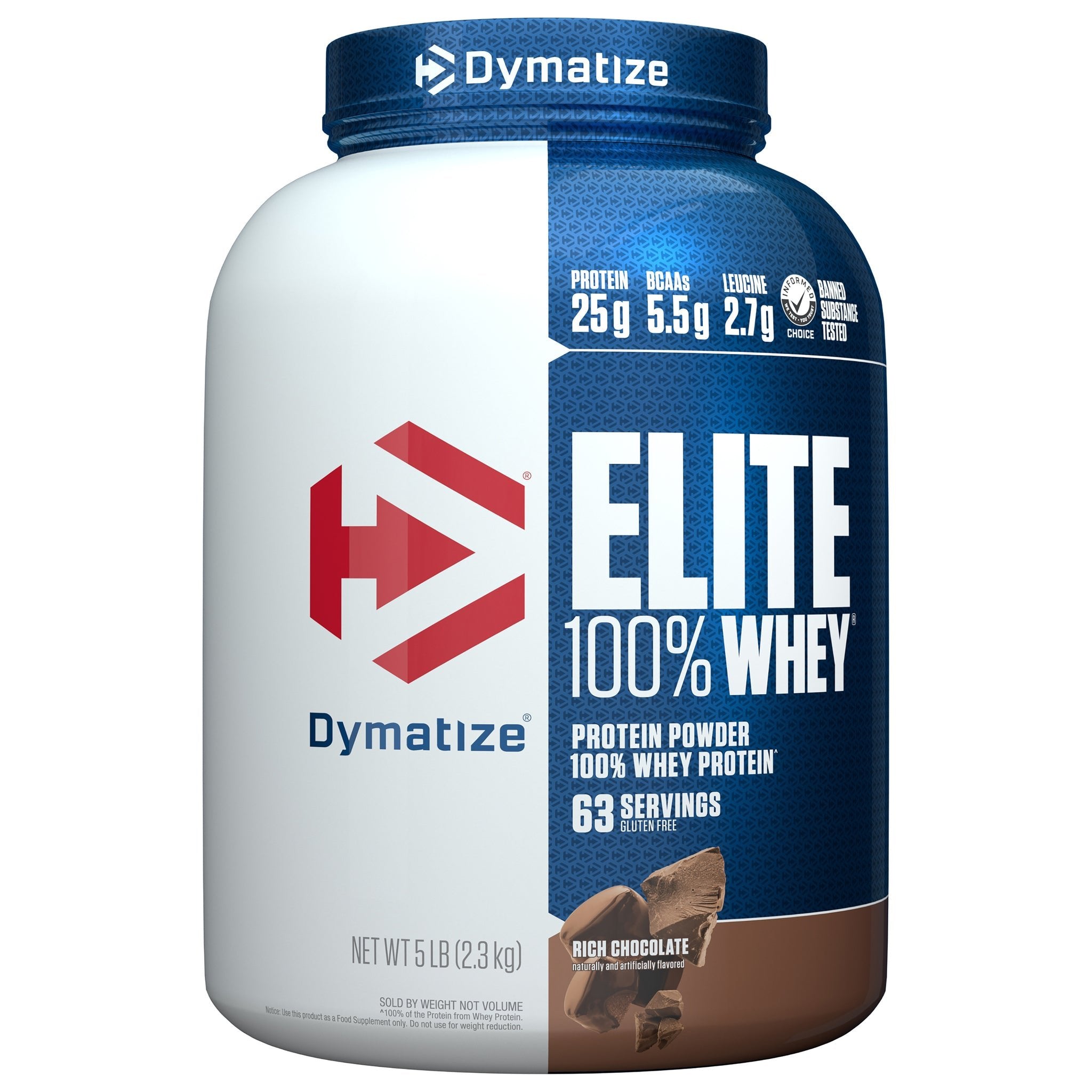 Proteina din Zer, Dymatize, Elite 100% Whey Protein, 2100g