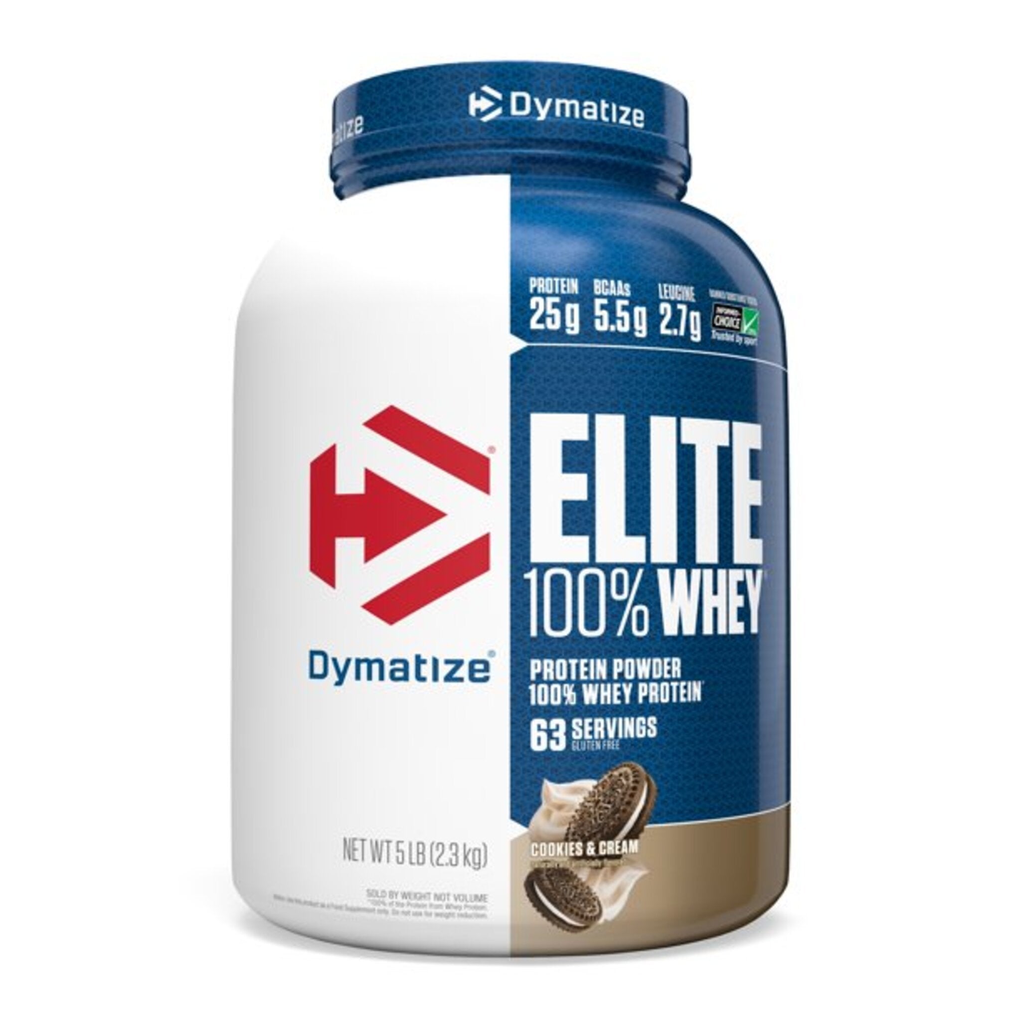 Proteina din Zer, Dymatize, Elite 100% Whey Protein, 2100g