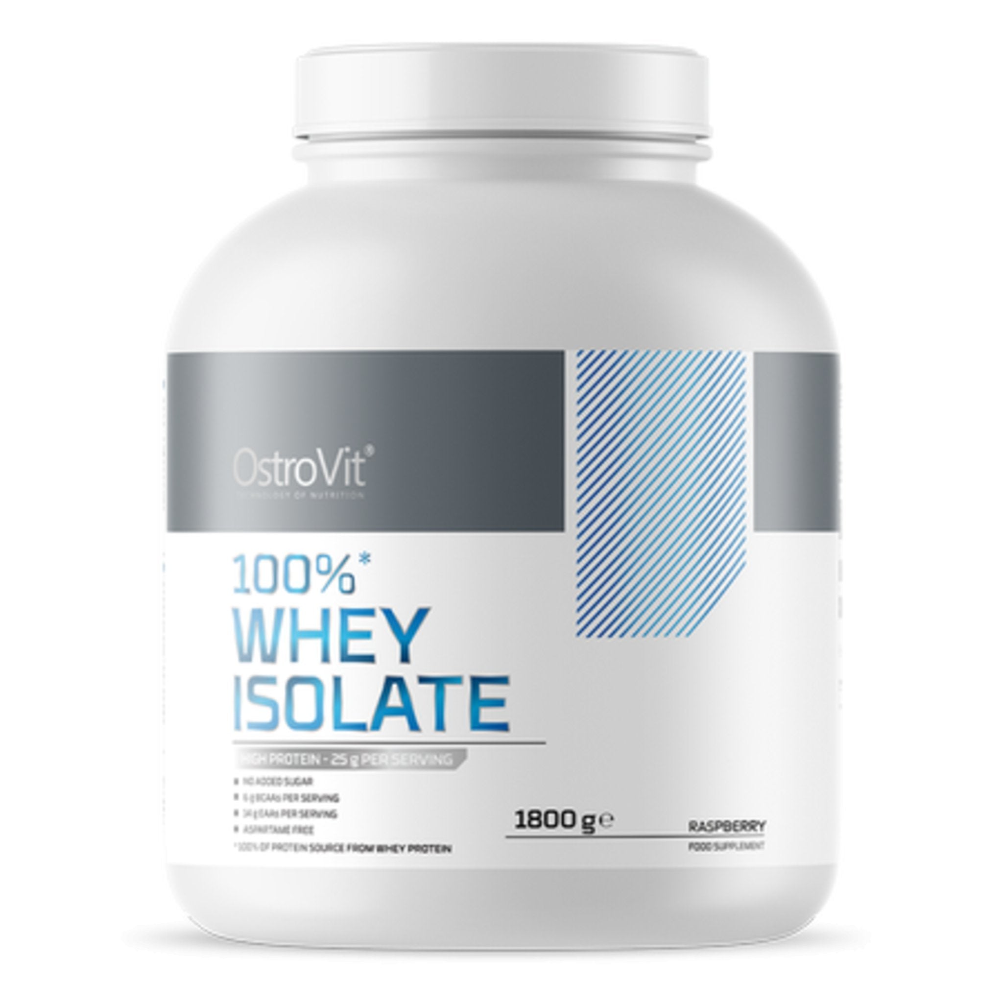 Proteina Din Zer Izolata, OstroVit, 100% Whey Isolate Protein, 1800g