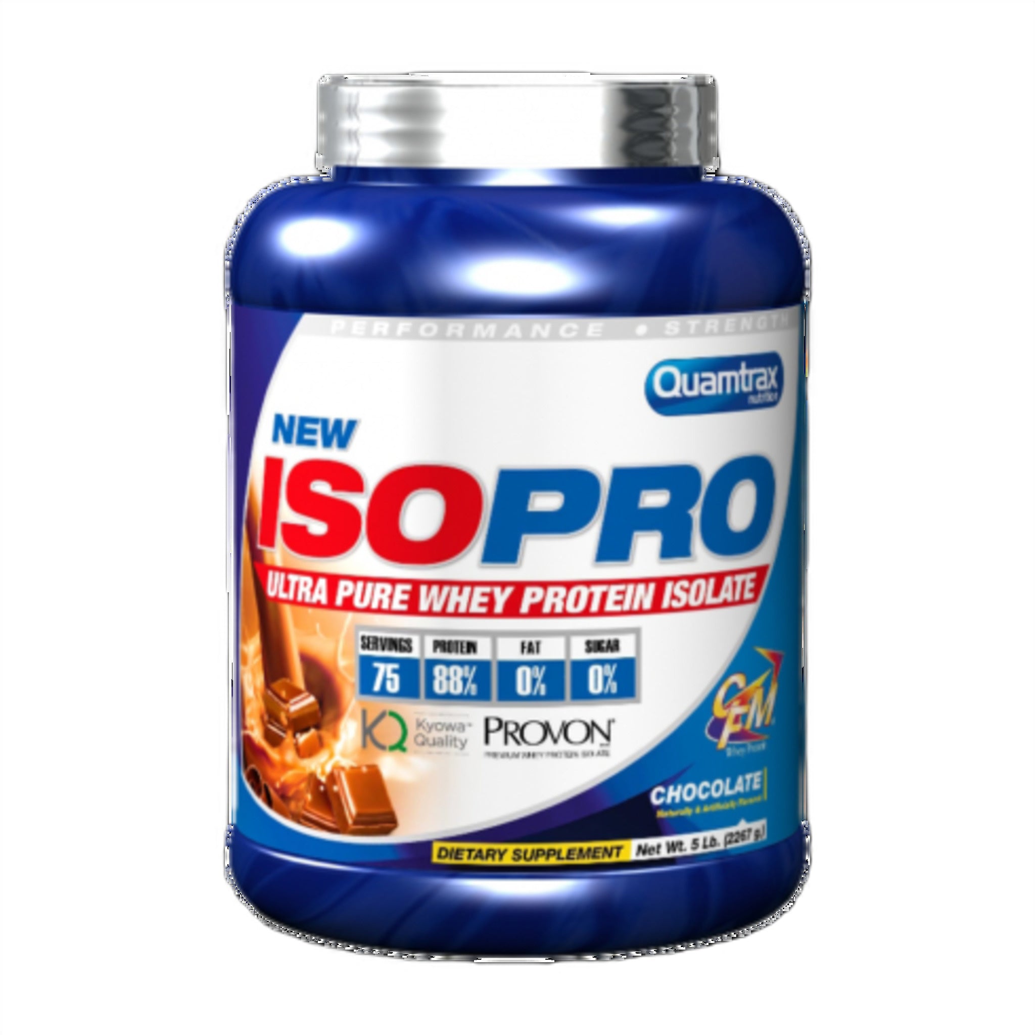 Proteina din Zer Izolata, Quamtrax, IsoPro CFM, 2.26kg