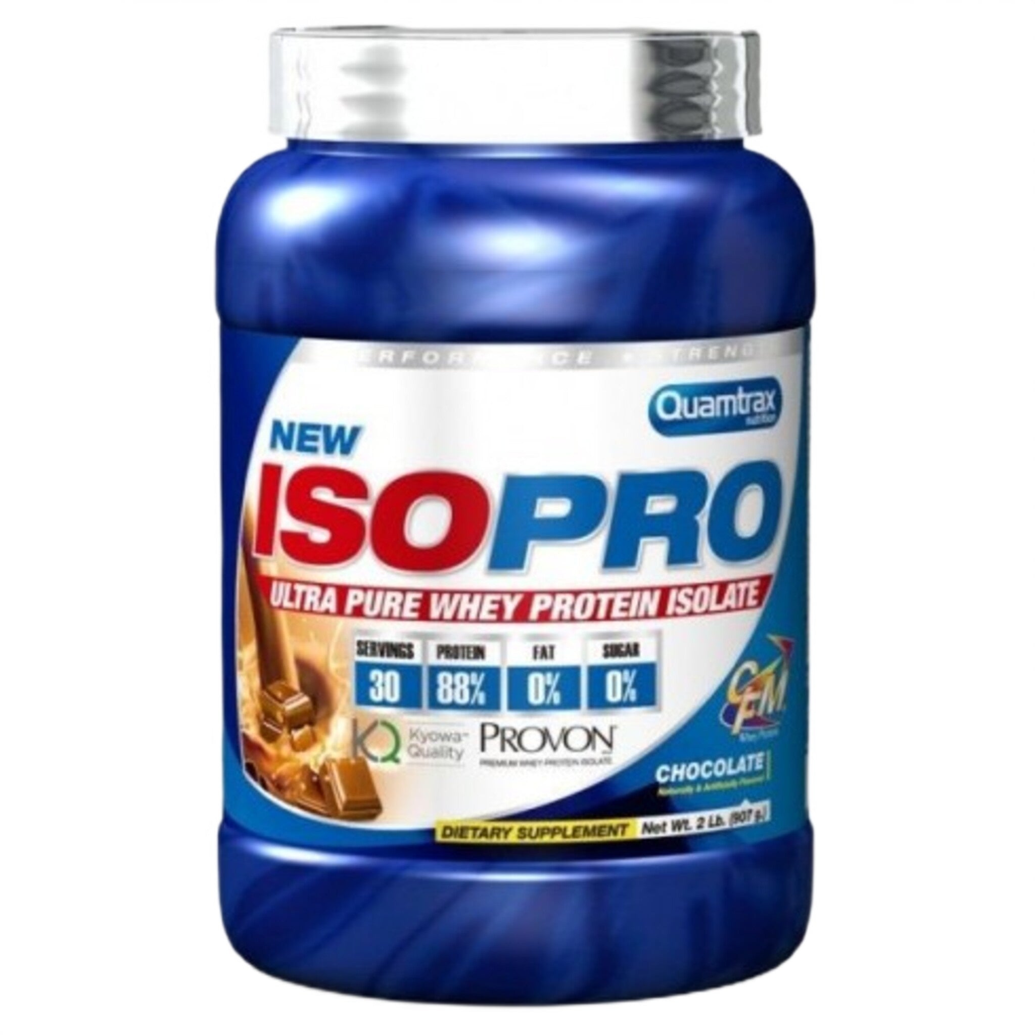 Proteina din Zer Izolata, Quamtrax, IsoPro CFM, 907g