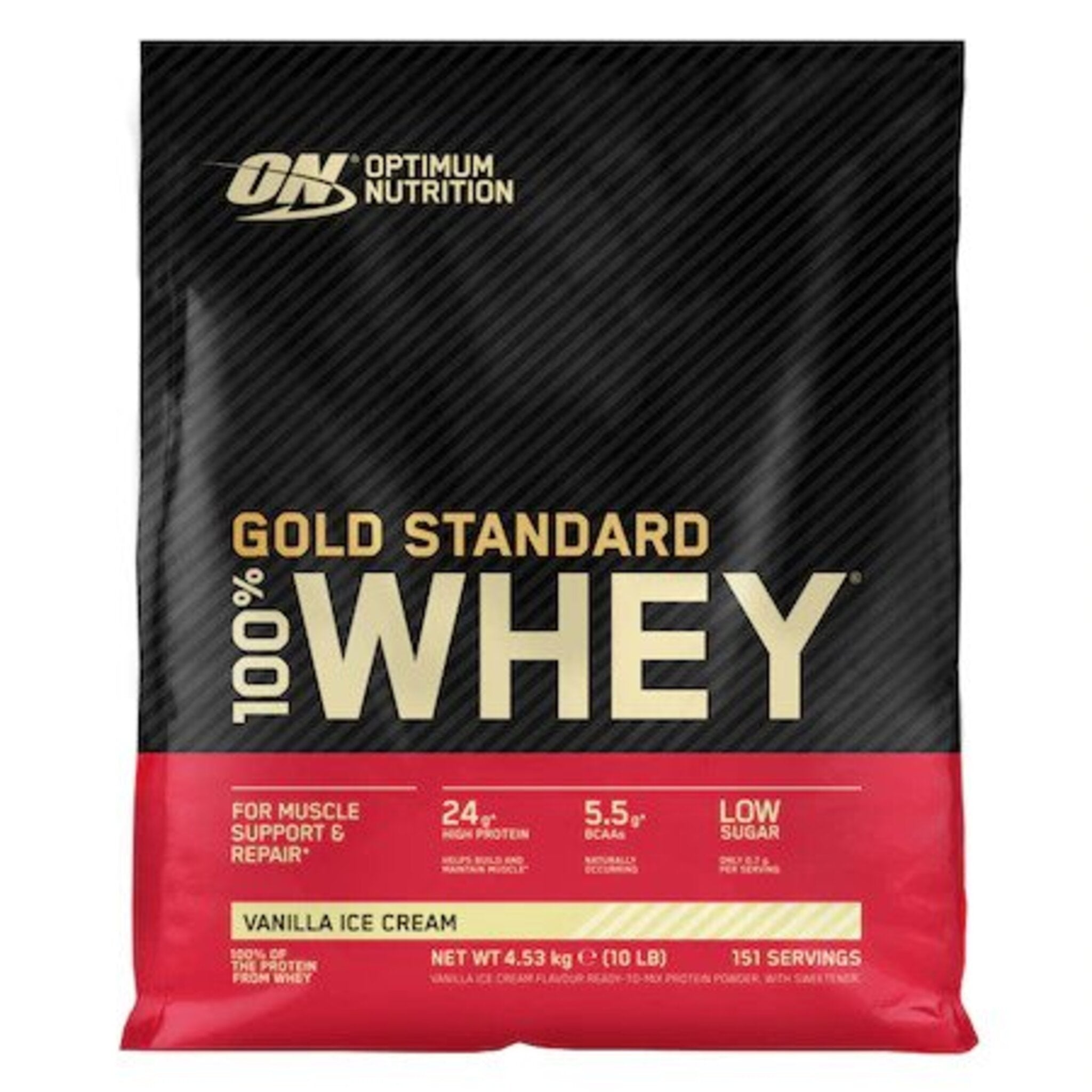 Proteina din Zer, Optimum Nutrition, 100% Whey Gold Standard, 4500g