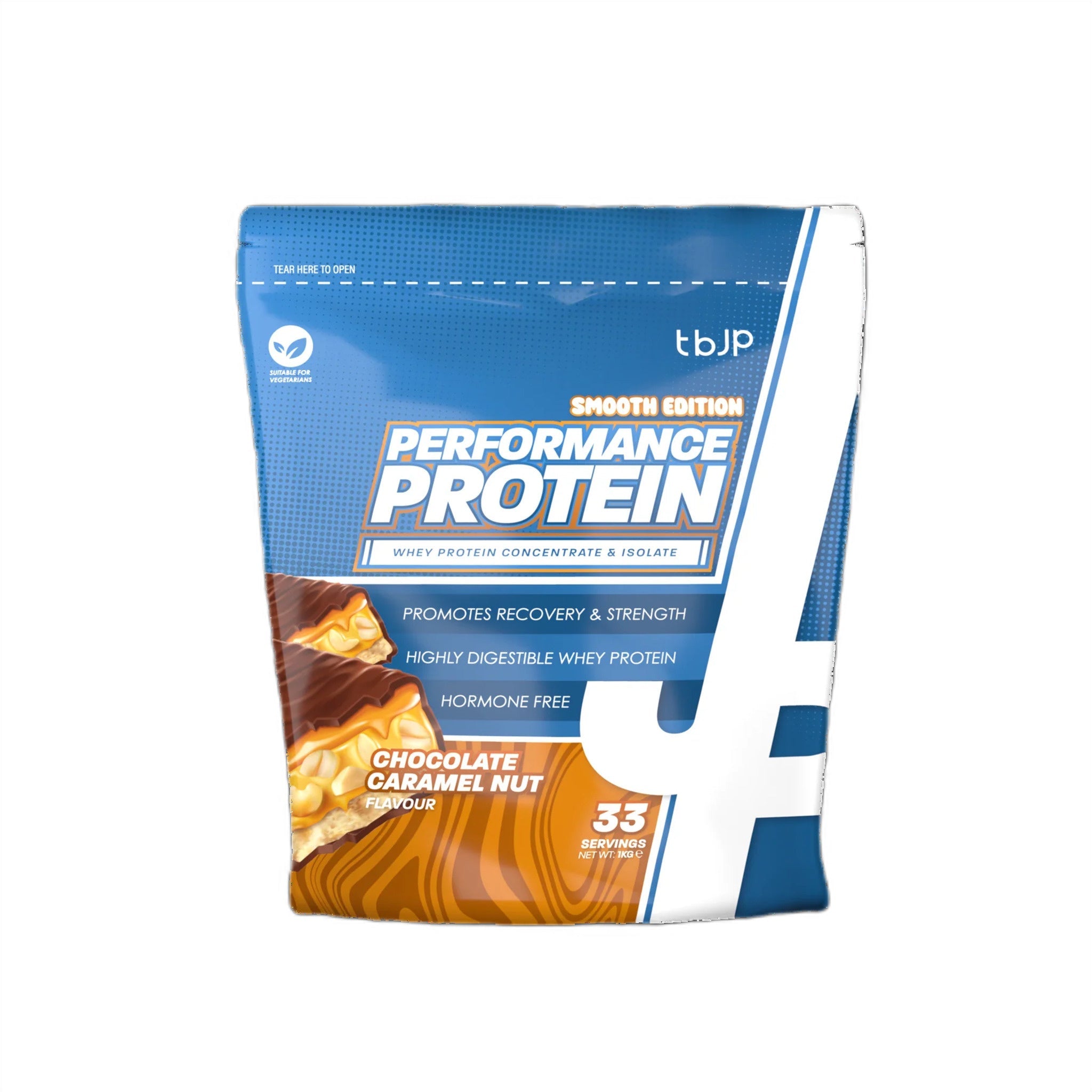 Proteina din Zer, Trained by JP, Performance Protein, tbJP, 1000g 33 Portii