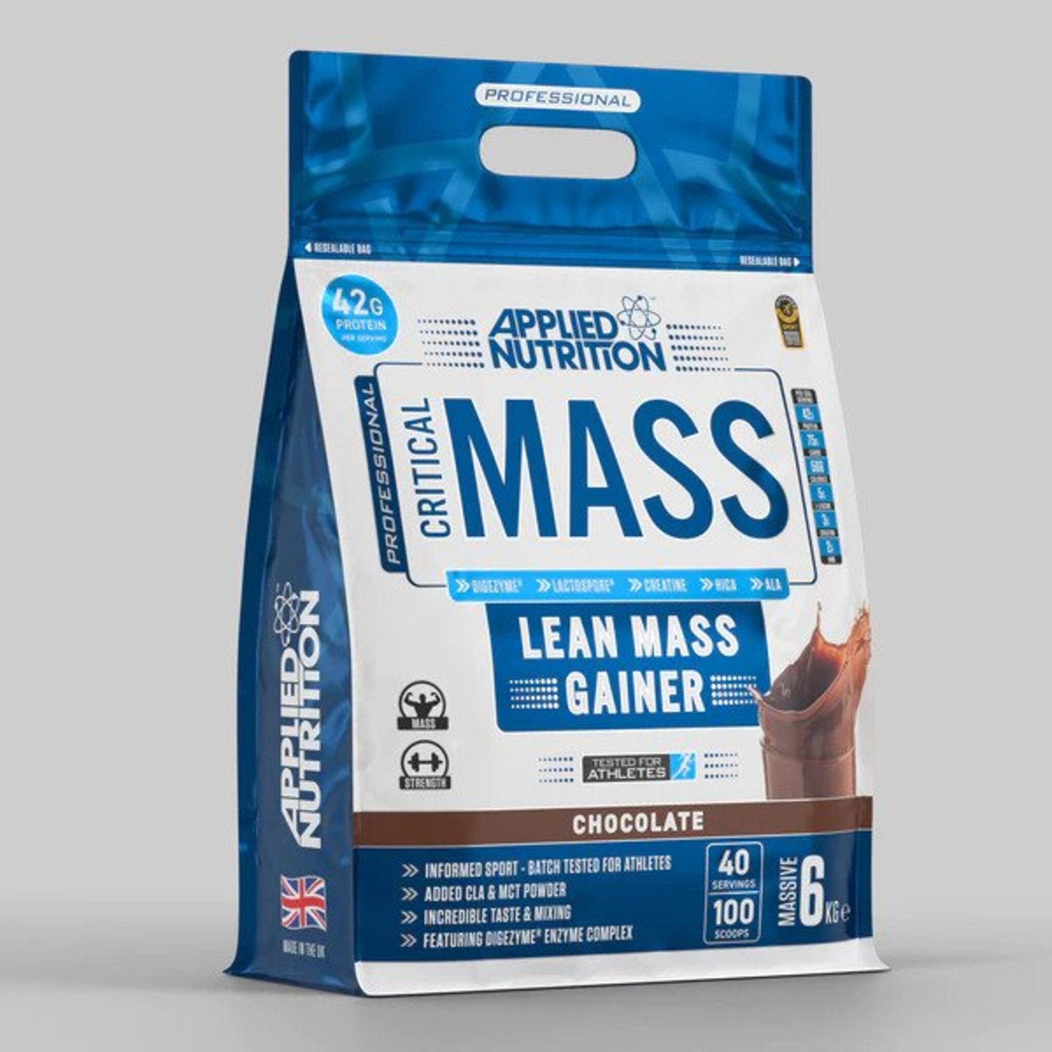 Proteina Masa Musculara , Applied Nutrition, Critical Mass, 6000g