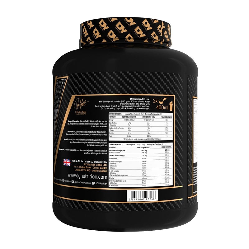 Proteina Masa Musculara, Dorian Yates, Game Changer Mass, 3000g