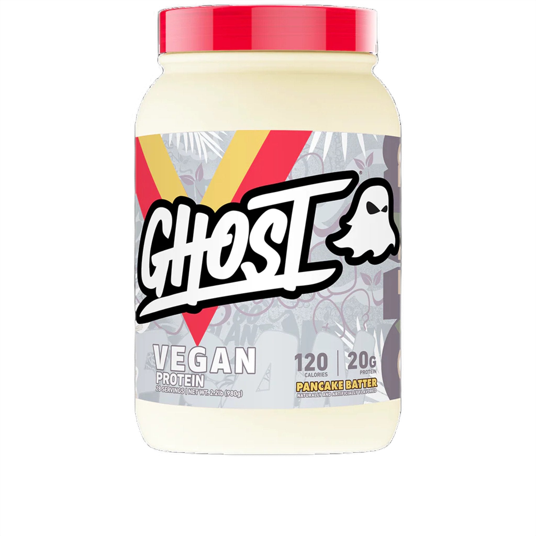 Proteina din mazare - Proteina vegana, Ghost, Vegan Protein, 907g - Magazin online suplimente alimentare - gym-stack.ro