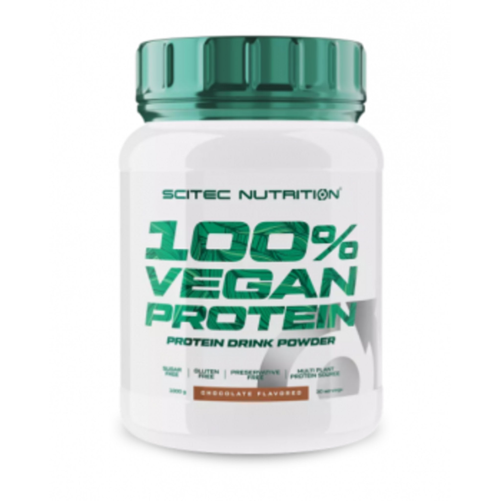 Proteina din mazare - Proteina Vegana , Scitec Nutrition, 100% Vegan Protein 1000g - gym-stack.ro