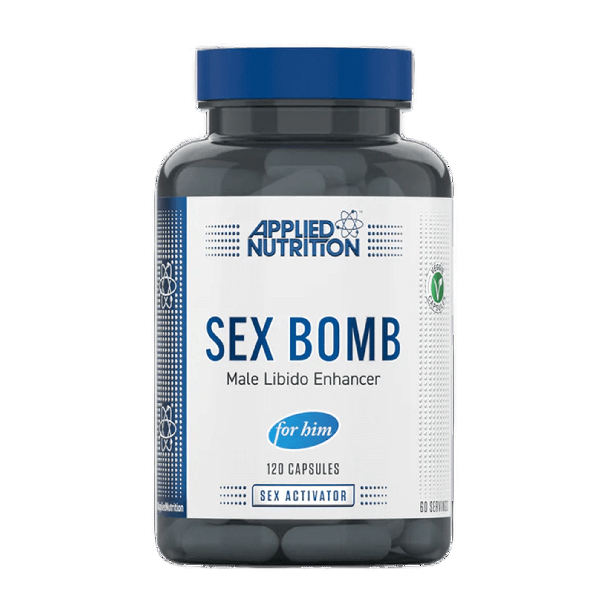 Sex Bomb For Him Applied Nutrition, 120 Capsule