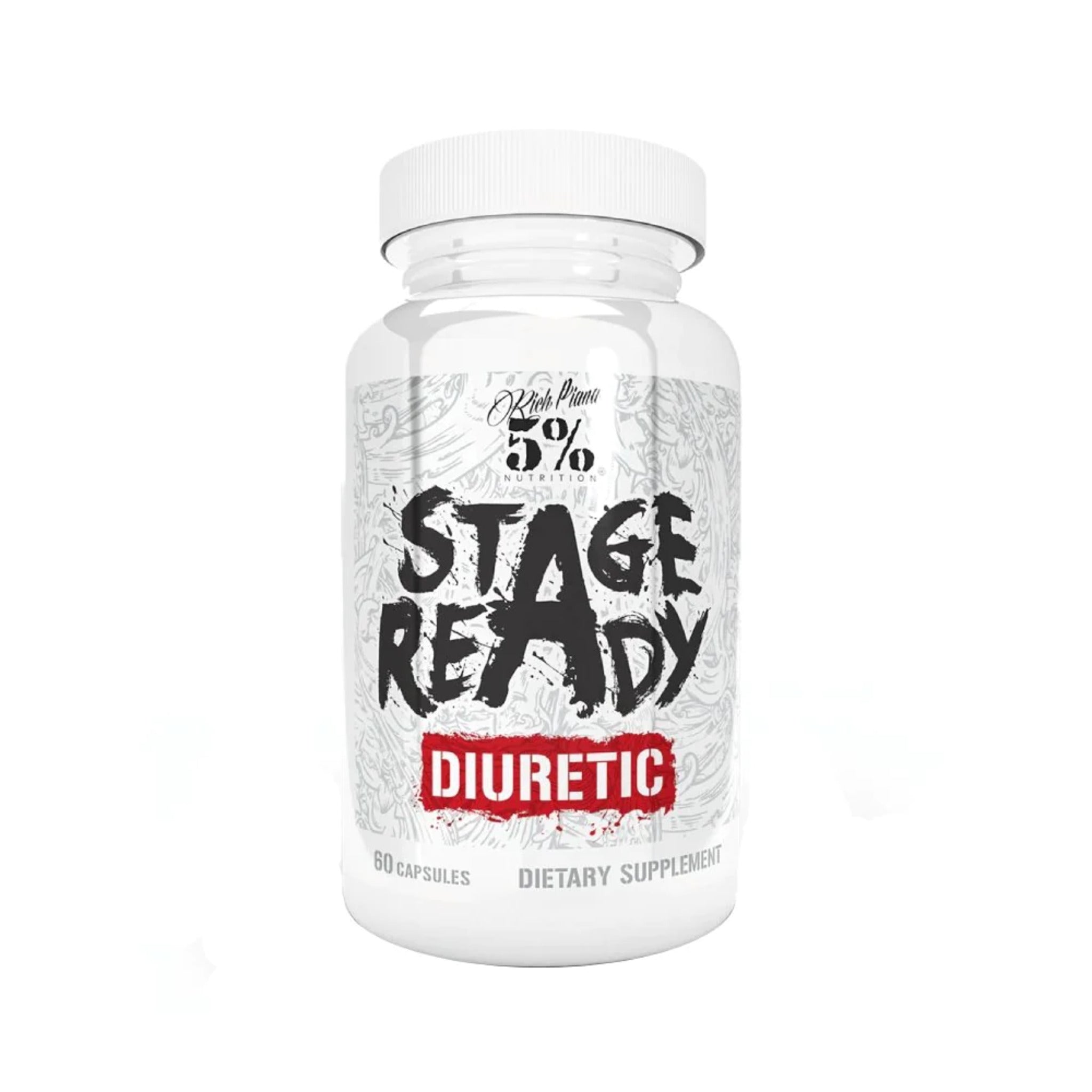 Simulent Diuretic Pentru Eliminarea Excesului De Apa, 5% Rich Piana, Stage Ready, 60caps