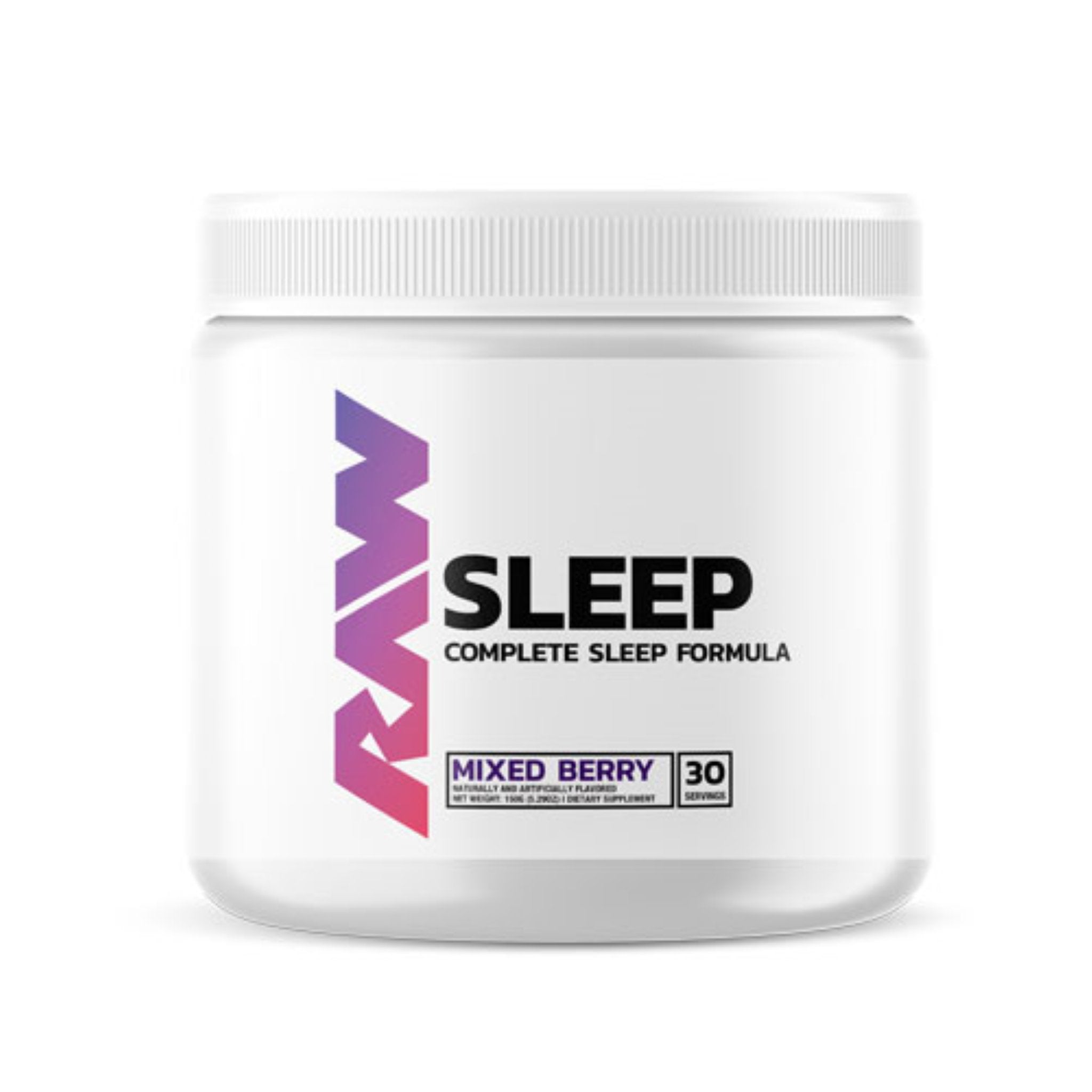 Supliment alimentar pentru somn, RAW Nutrition, RAW Sleep, 150g
