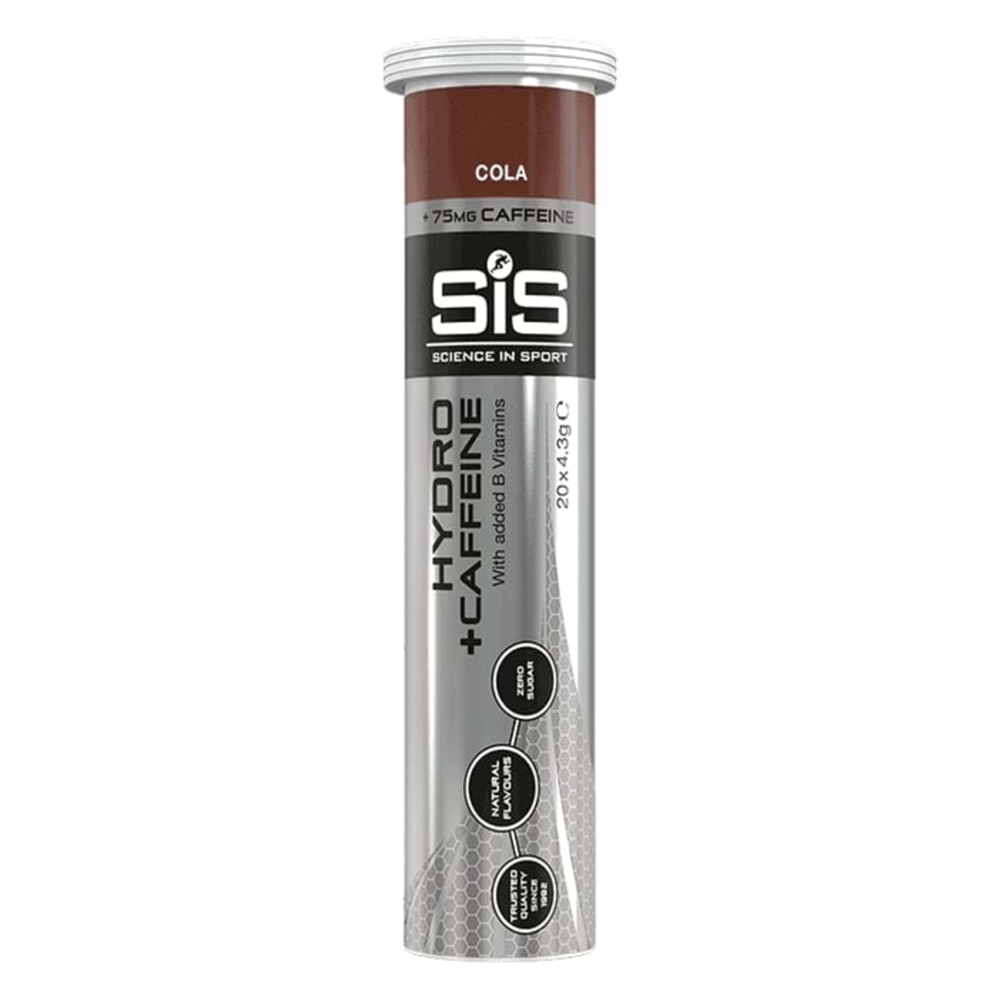 Tablete Efervescente SiS Go Hydro+Caffeine, 84g