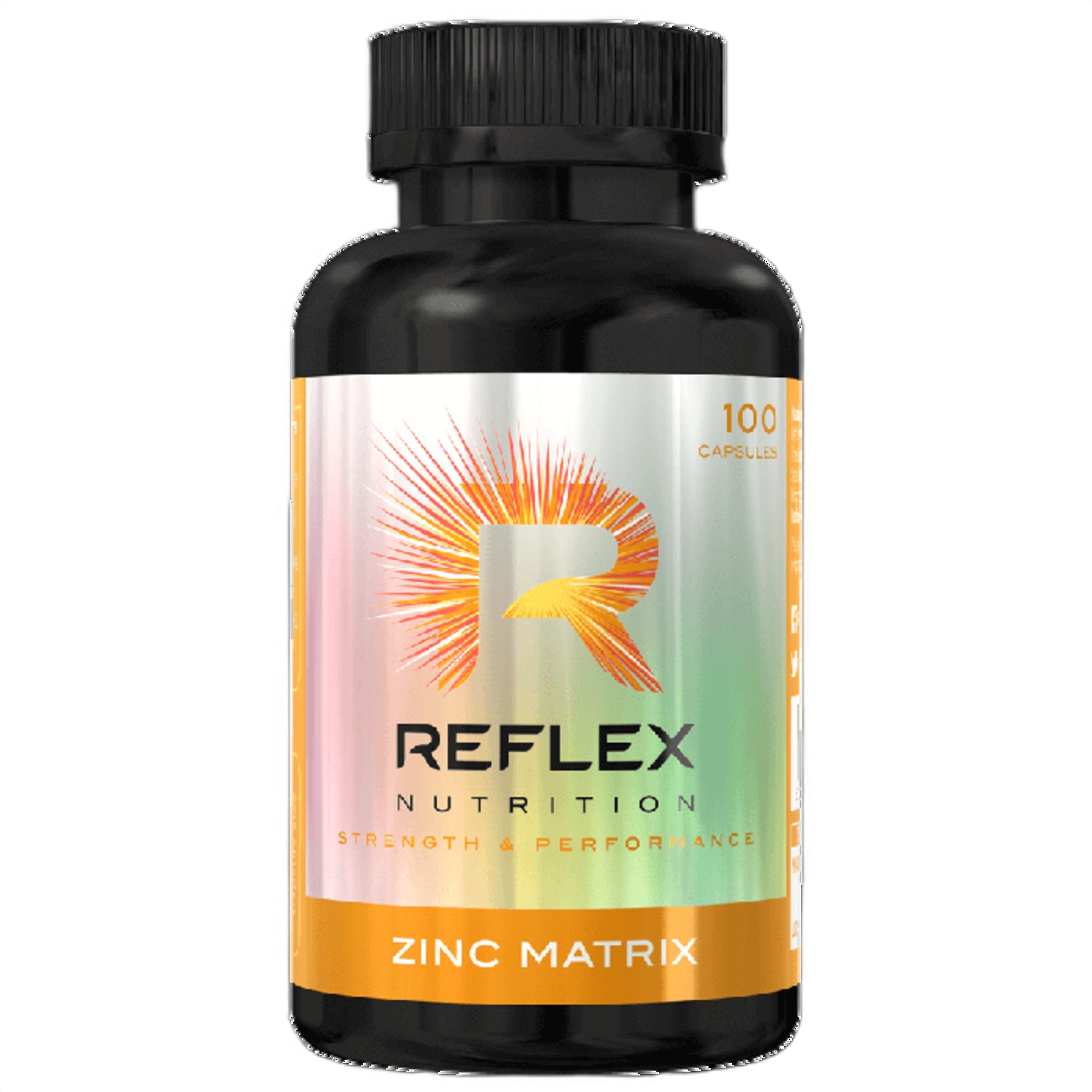 Zinc, Reflex Nutrition, Zinc Matrix, 100caps