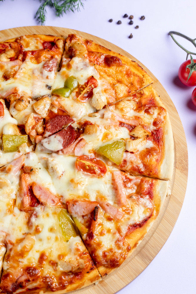 Pizza cu blat bogat în carbohidrati, rețetă pentru pasionații de fitness