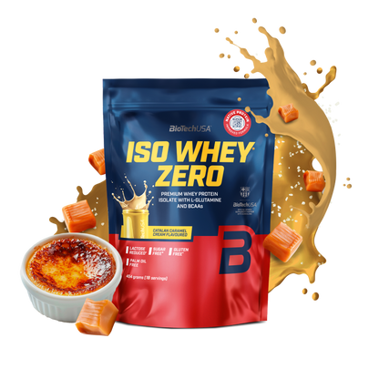 Proteina din Zer Izolat, BioTechUSA, Iso Whey Zero x FC Barcelona, 500g