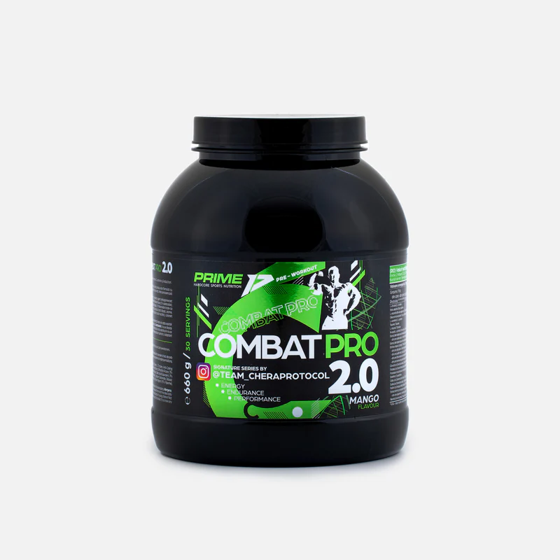 Pre-Workout, Prime Supplements, Combat Pro 2.0, 660g