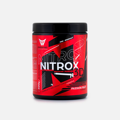 Pre-Workout, Prime Supplements, Nitrox 3D, 500g