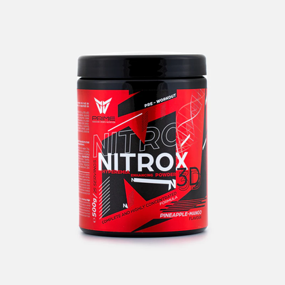 Pre-Workout, Prime Supplements, Nitrox 3D, 500g